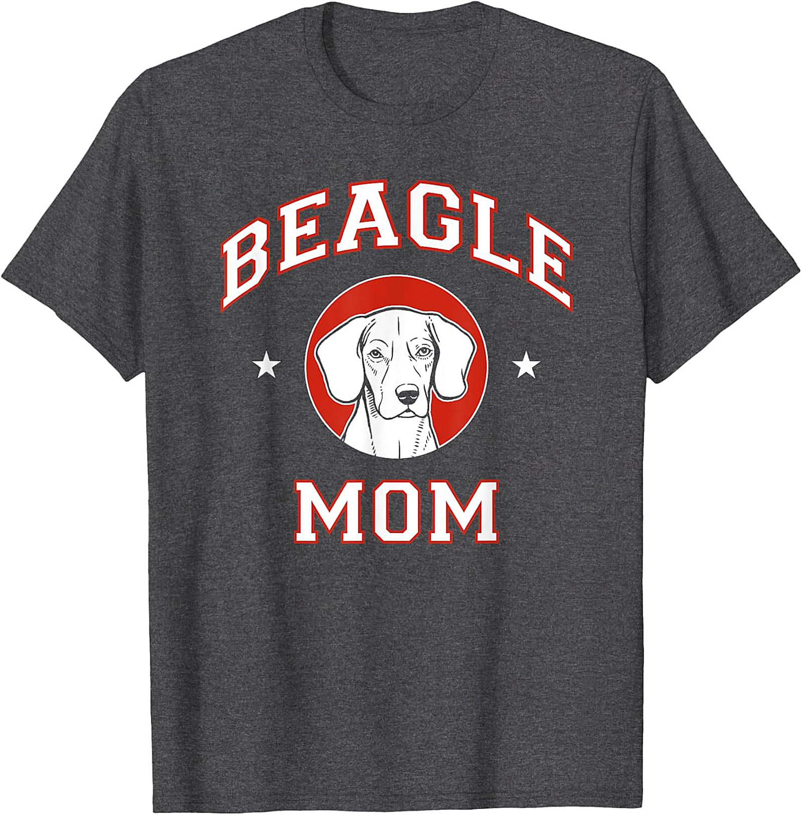 Beagle Mom T-shirt | Vintage Dog Lover Graphic Tee | Funny Unisex Shirt