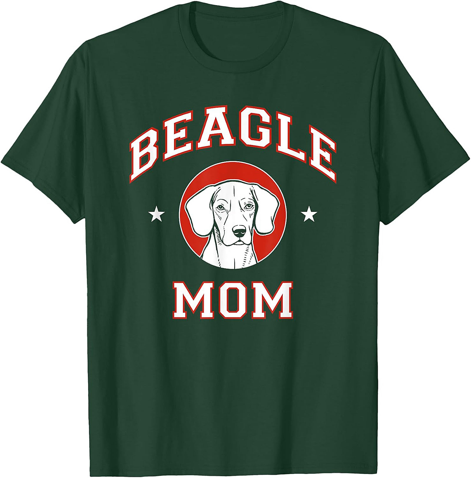 Beagle Mom T-shirt | Vintage Dog Lover Graphic Tee | Funny Unisex Shirt