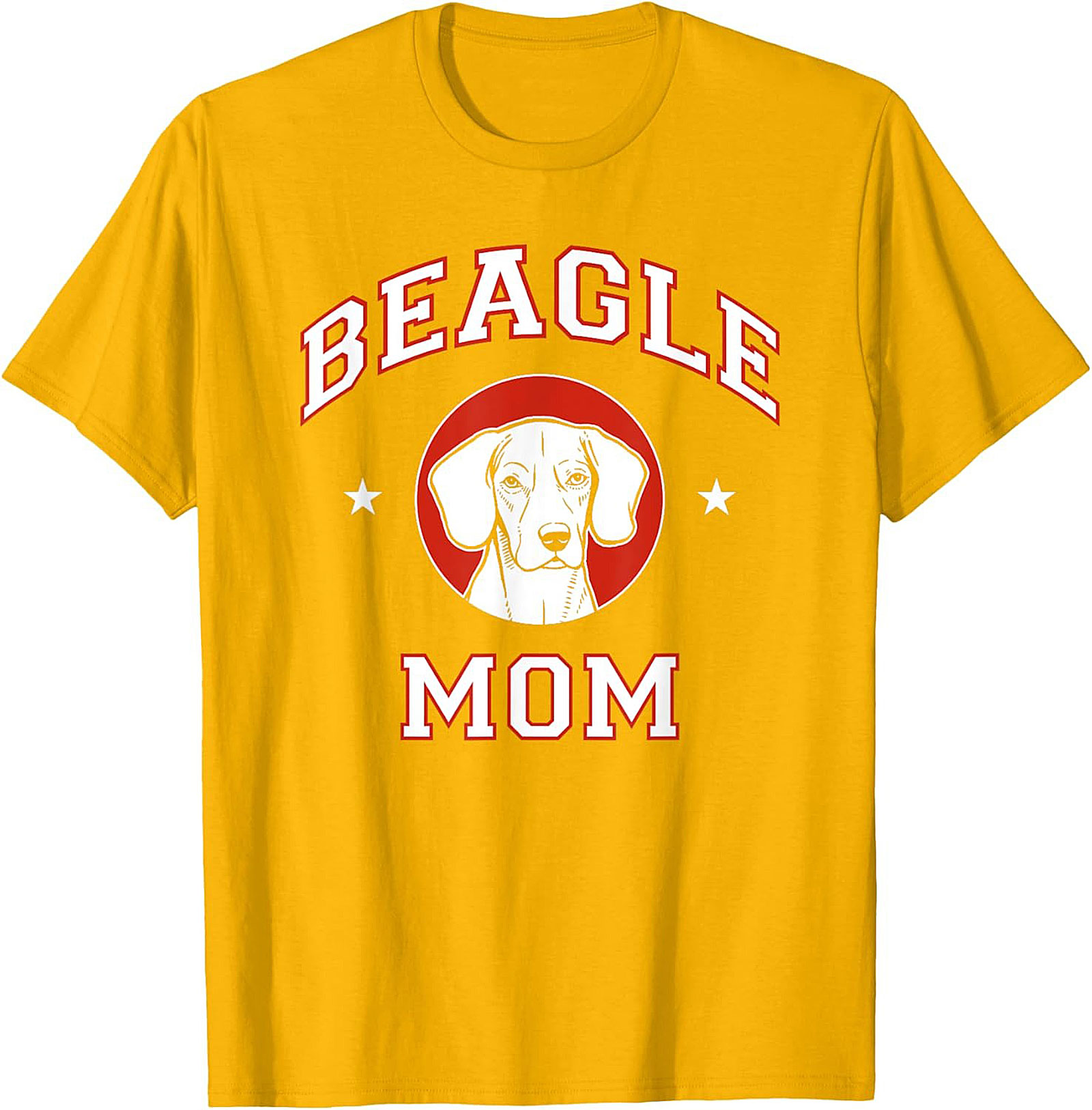 Beagle Mom T-shirt | Vintage Dog Lover Graphic Tee | Funny Unisex Shirt