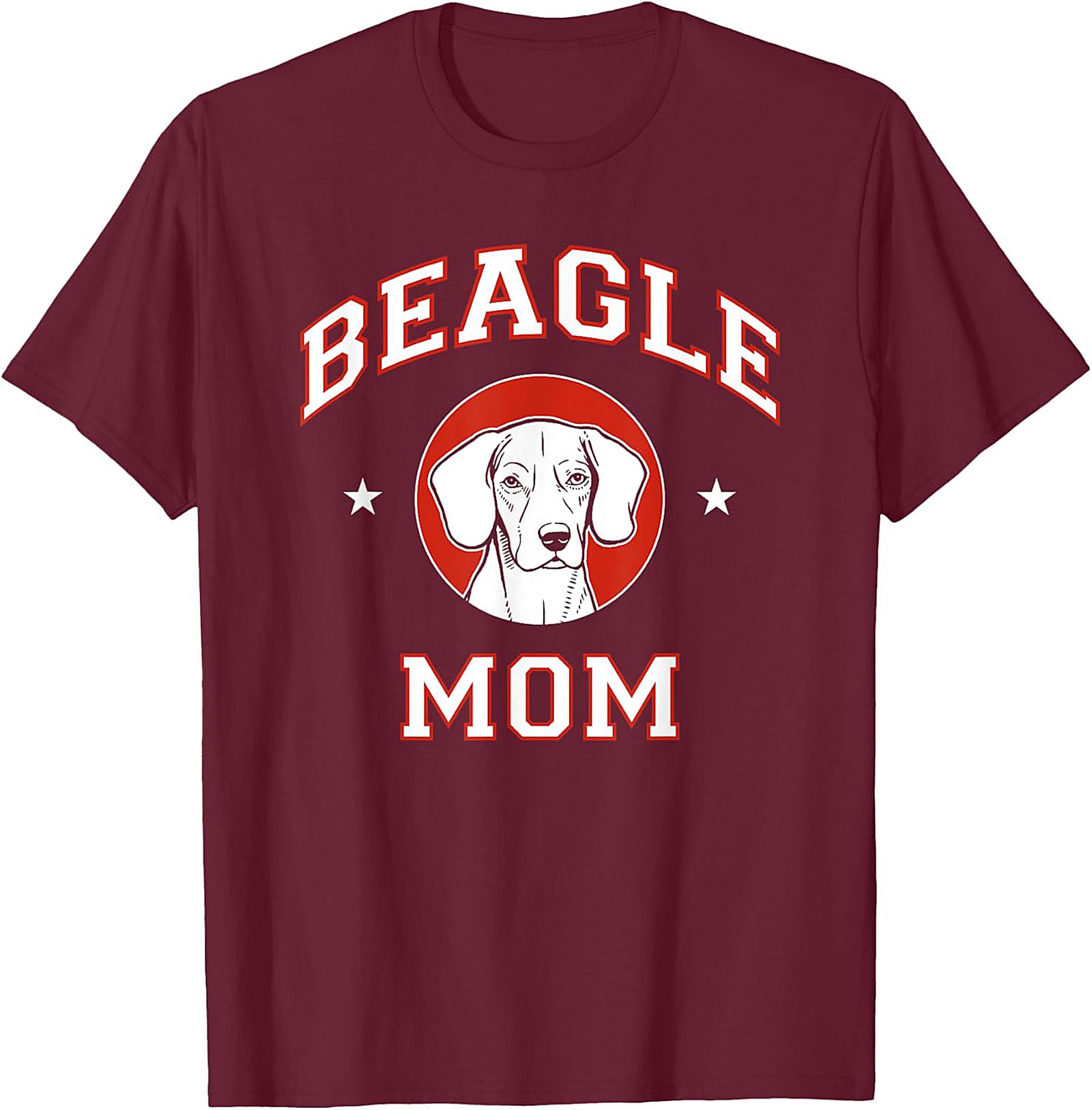 Beagle Mom T-shirt | Vintage Dog Lover Graphic Tee | Funny Unisex Shirt