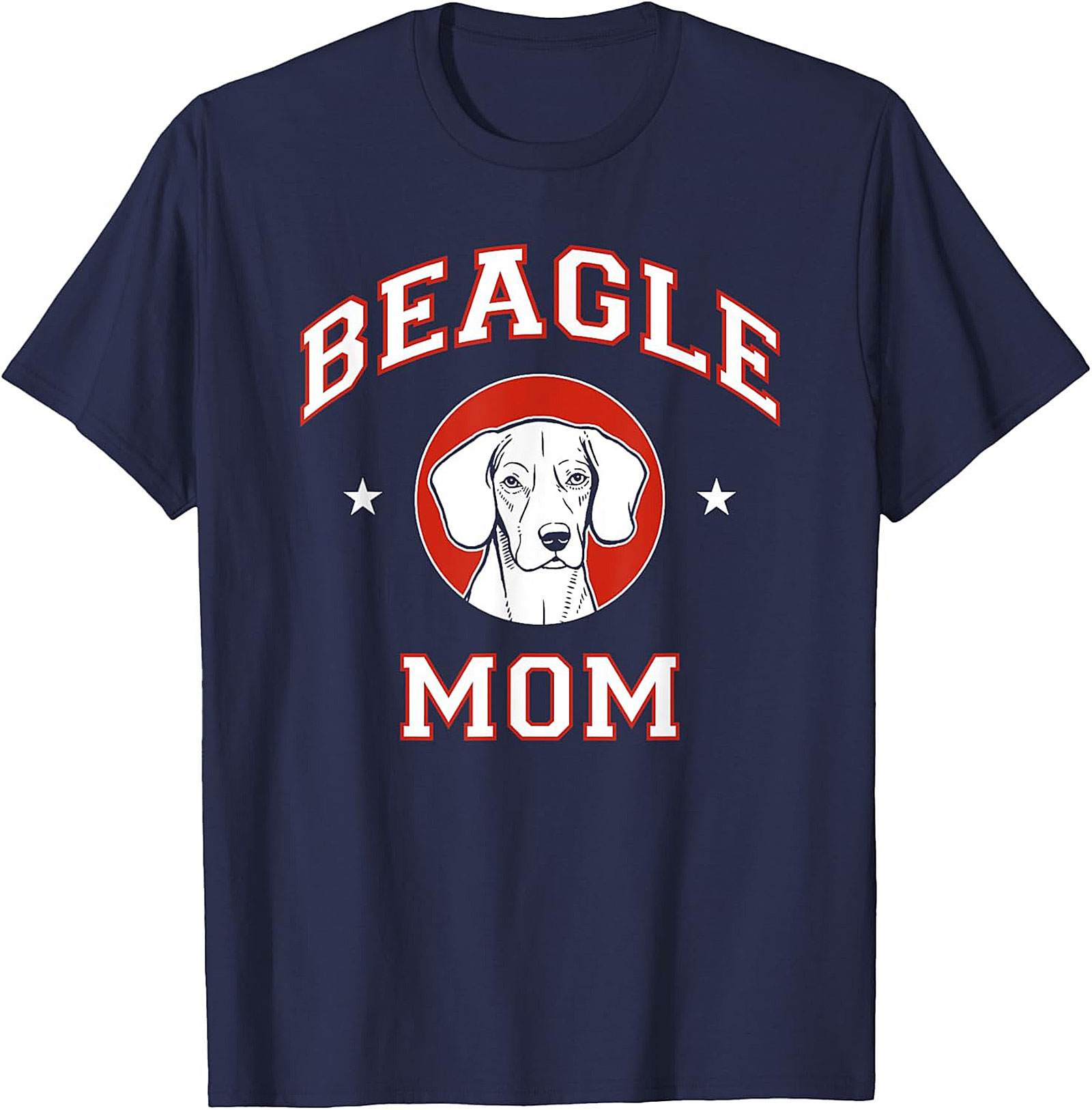 Beagle Mom T-shirt | Vintage Dog Lover Graphic Tee | Funny Unisex Shirt