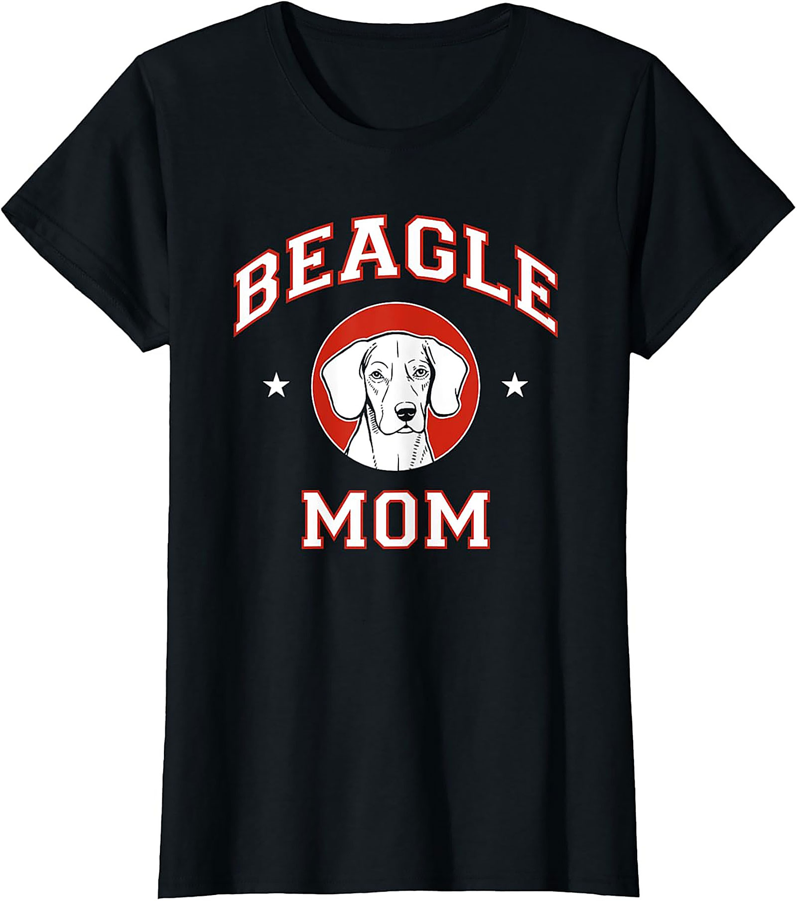 Beagle Mom T-shirt | Vintage Dog Lover Graphic Tee | Funny Unisex Shirt
