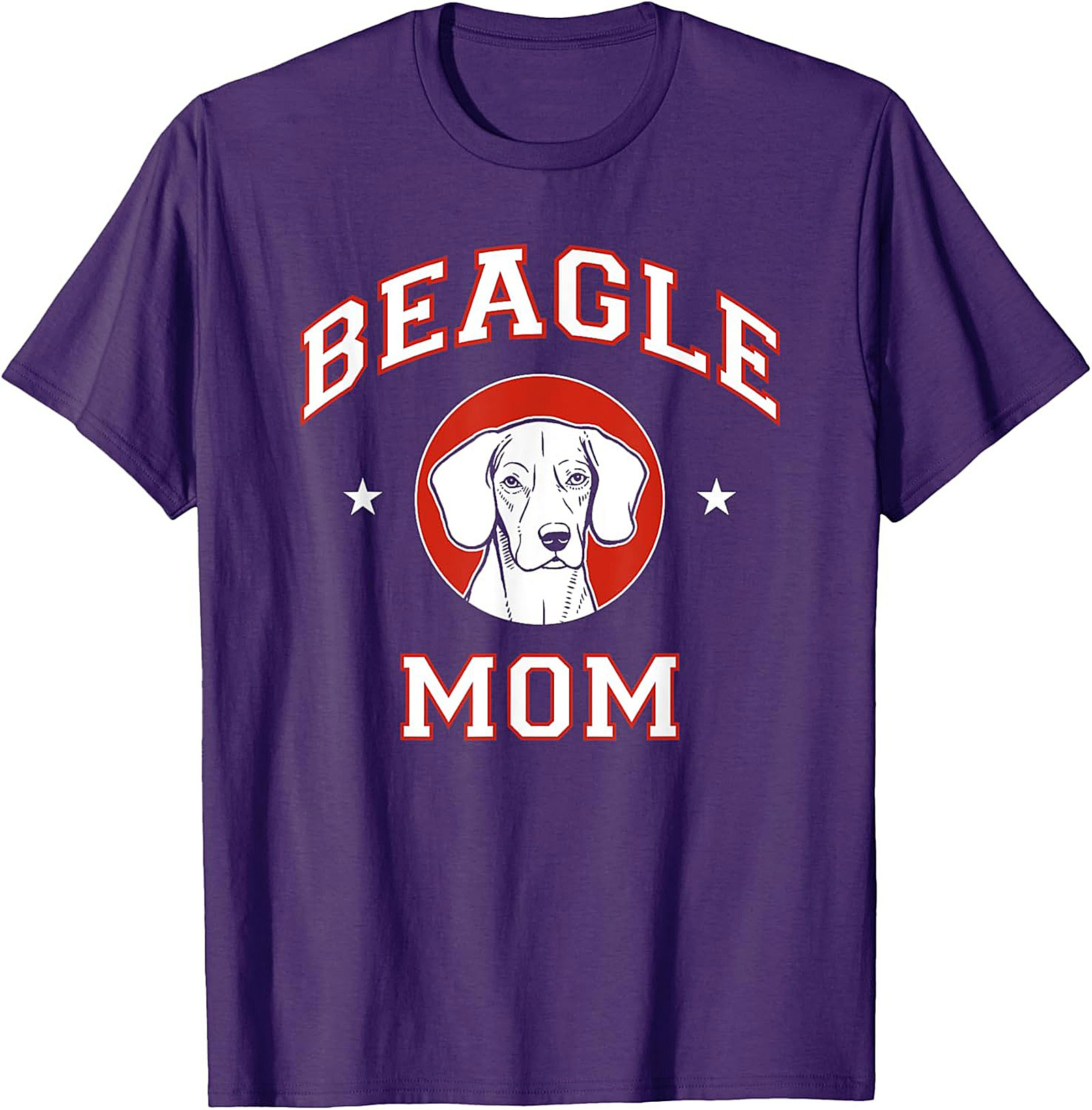 Beagle Mom T-shirt | Vintage Dog Lover Graphic Tee | Funny Unisex Shirt