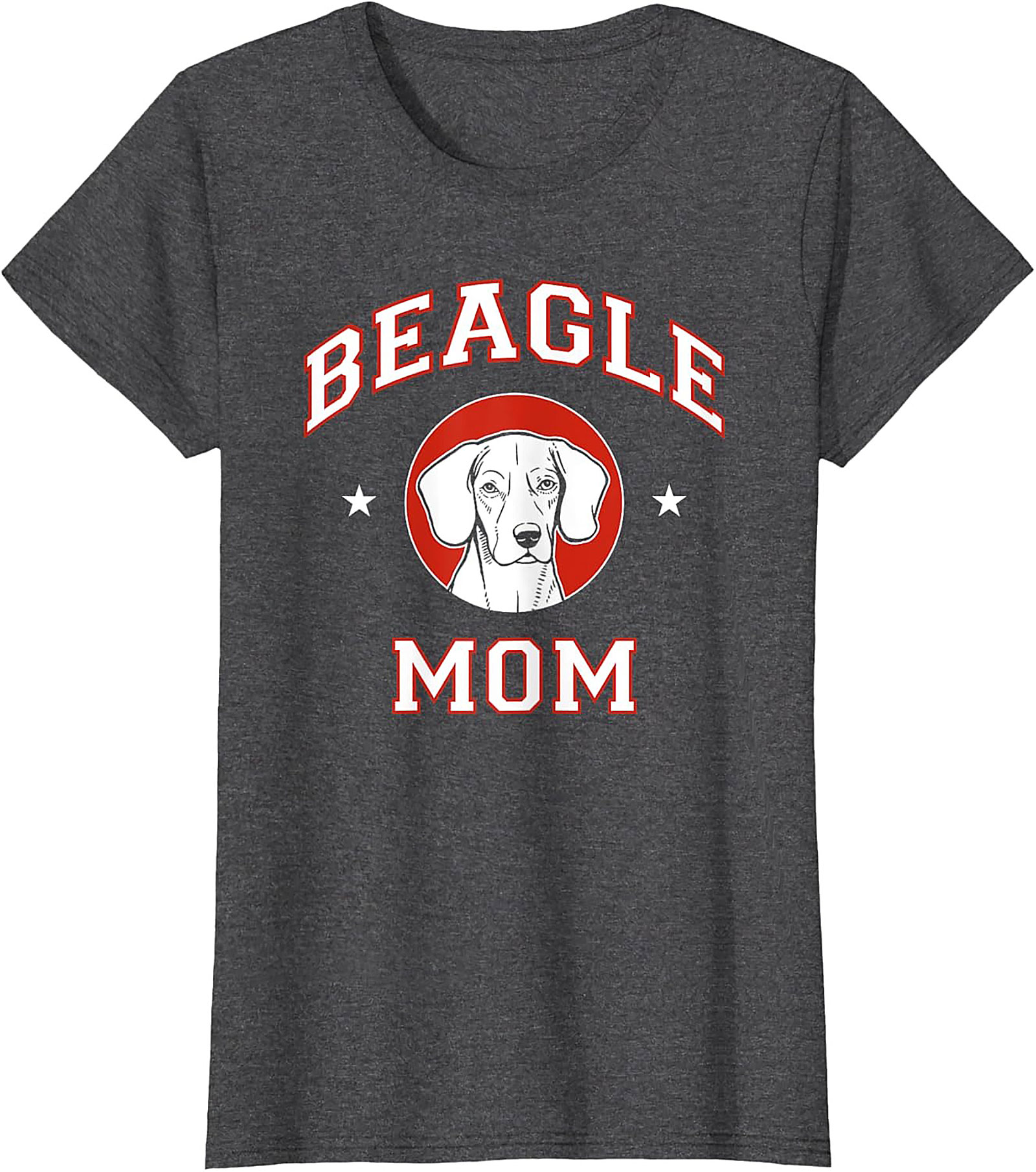 Beagle Mom T-shirt | Vintage Dog Lover Graphic Tee | Funny Unisex Shirt