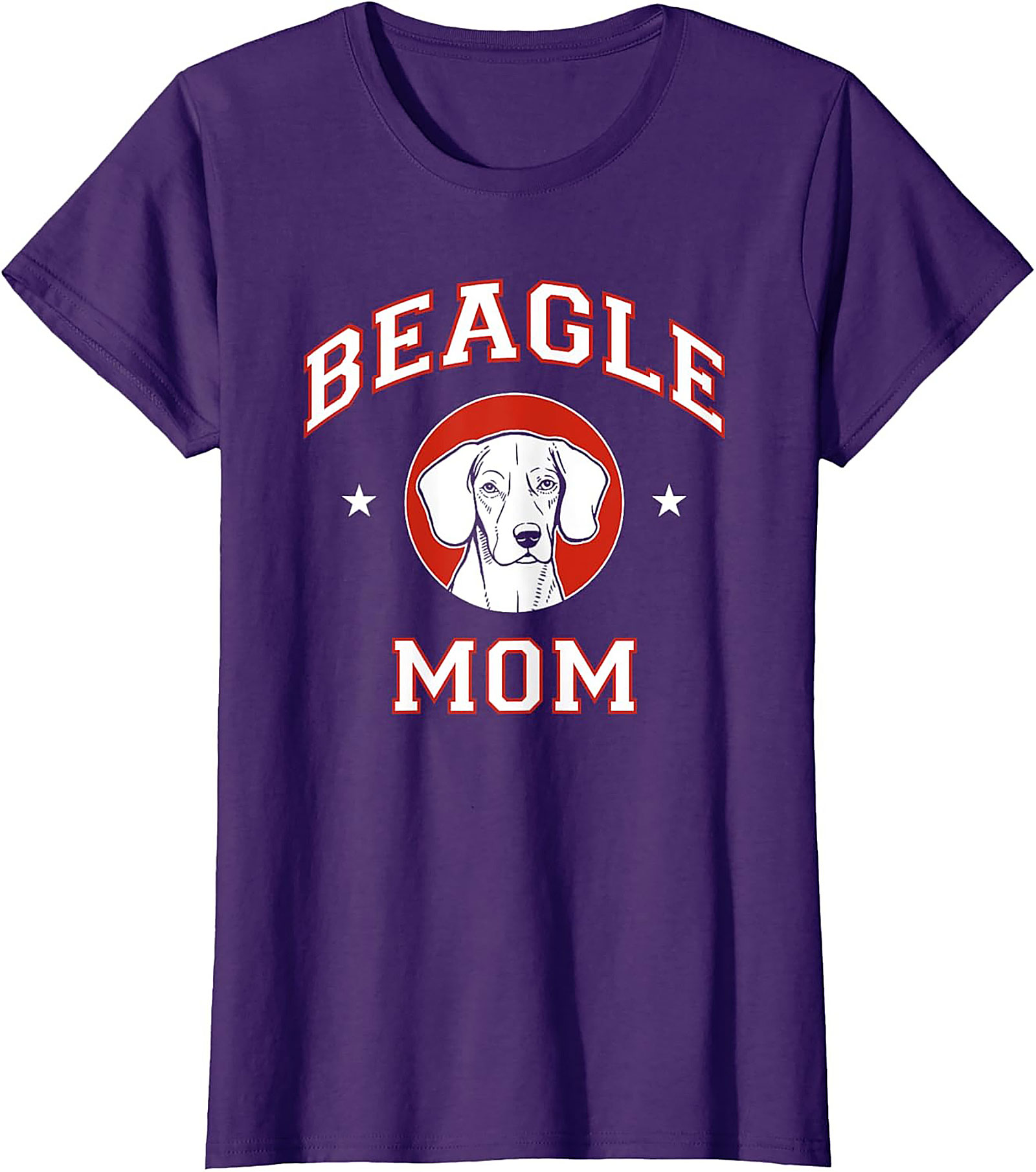 Beagle Mom T-shirt | Vintage Dog Lover Graphic Tee | Funny Unisex Shirt