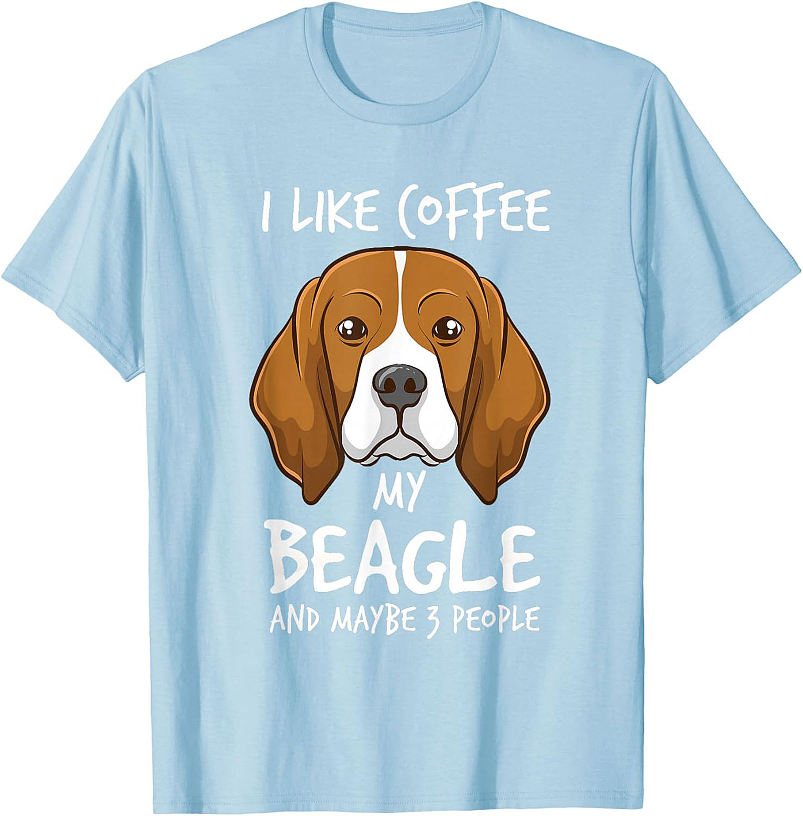 Beagle Coffee T-Shirt | Funny Dog Lover Unisex Tee