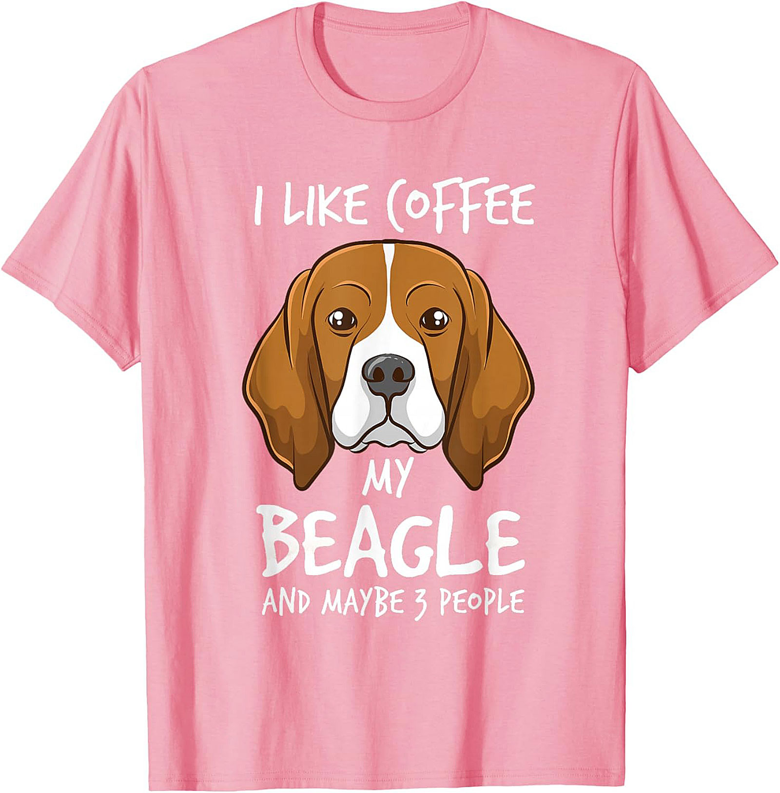 Beagle Coffee T-Shirt | Funny Dog Lover Unisex Tee