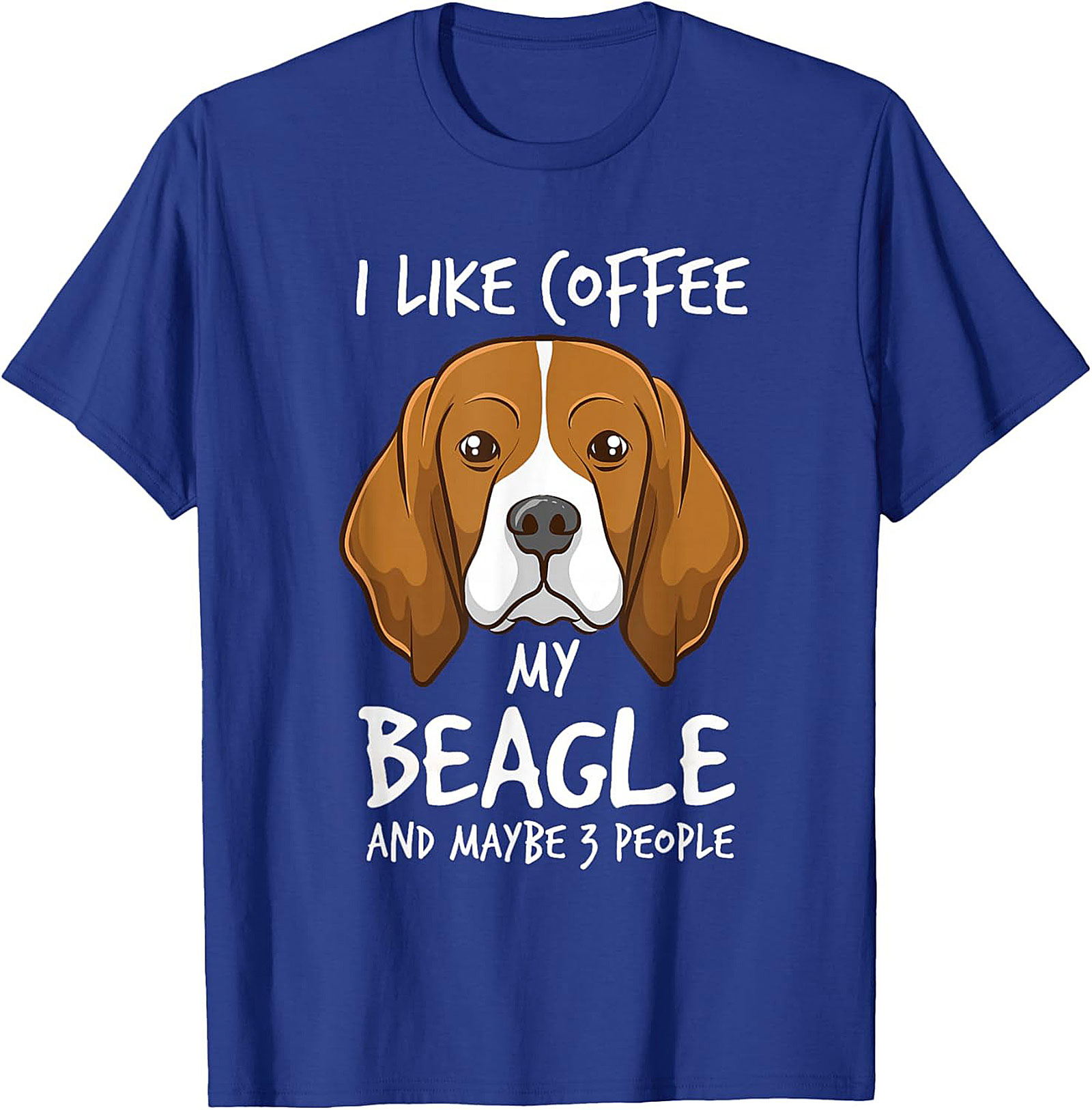 Beagle Coffee T-Shirt | Funny Dog Lover Unisex Tee