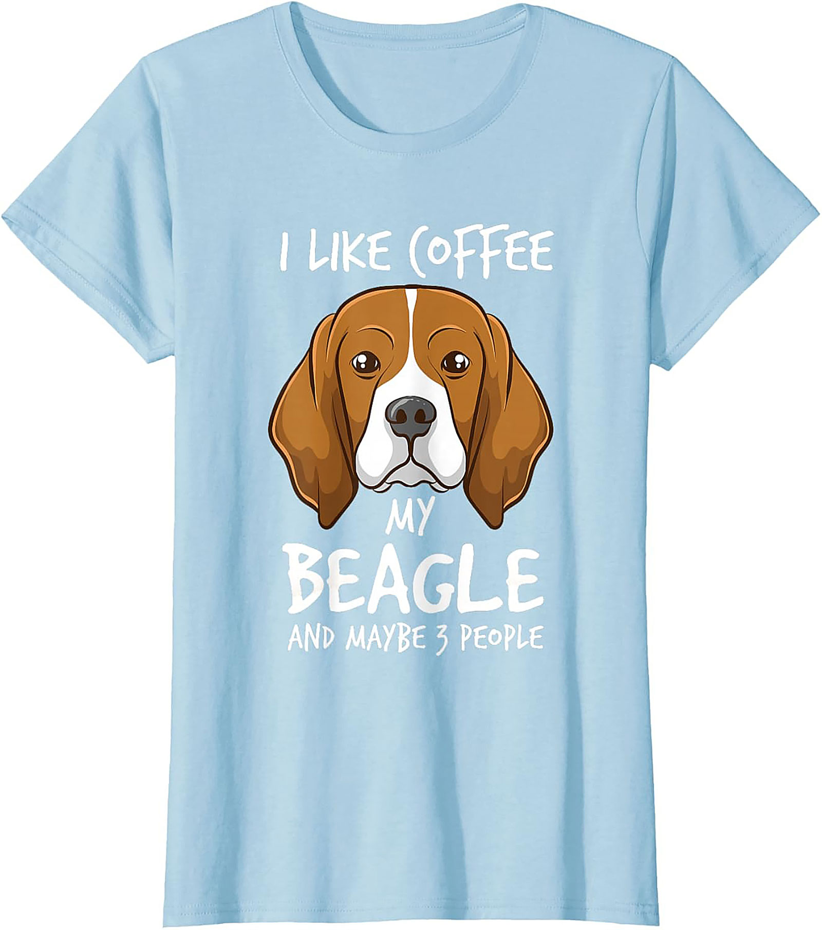 Beagle Coffee T-Shirt | Funny Dog Lover Unisex Tee