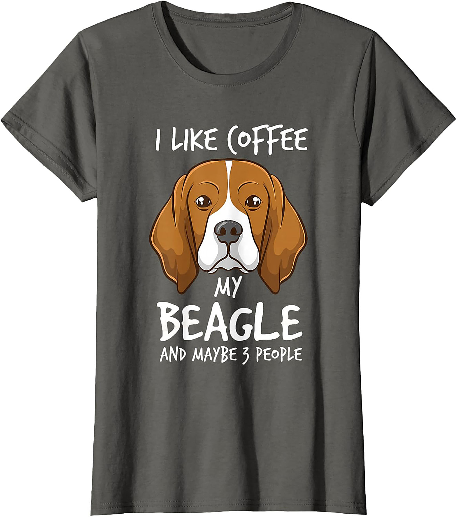 Beagle Coffee T-Shirt | Funny Dog Lover Unisex Tee