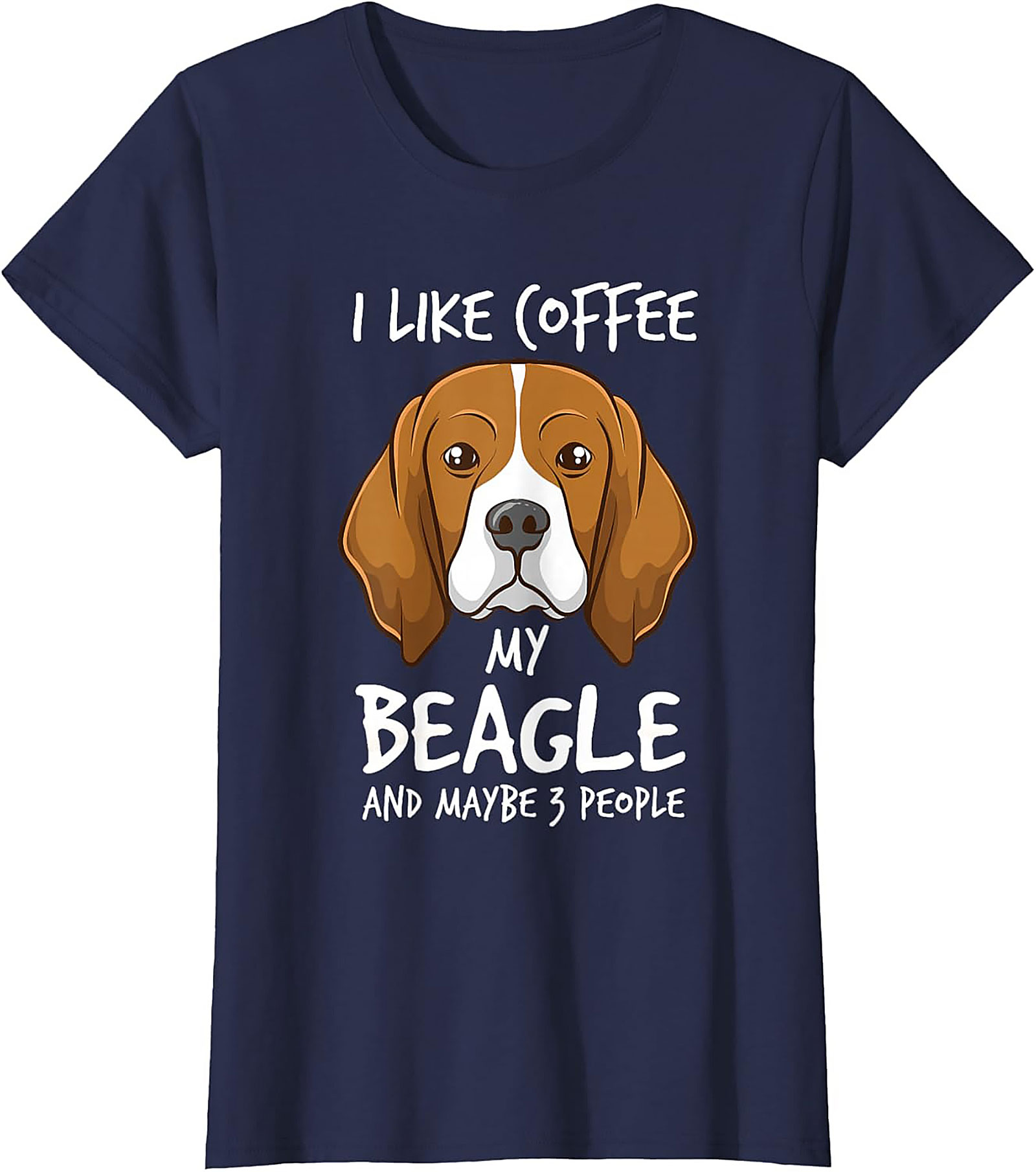 Beagle Coffee T-Shirt | Funny Dog Lover Unisex Tee