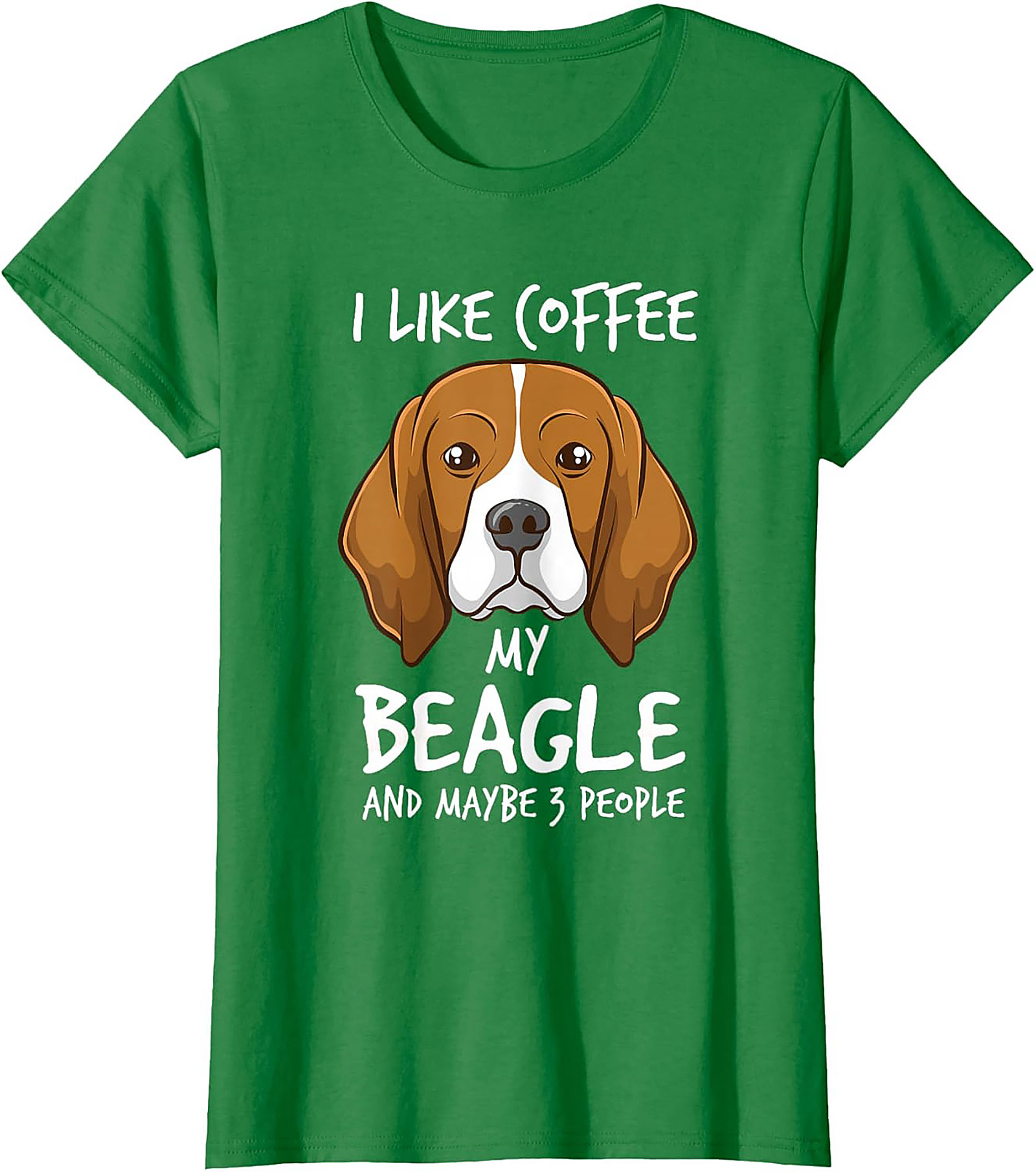 Beagle Coffee T-Shirt | Funny Dog Lover Unisex Tee