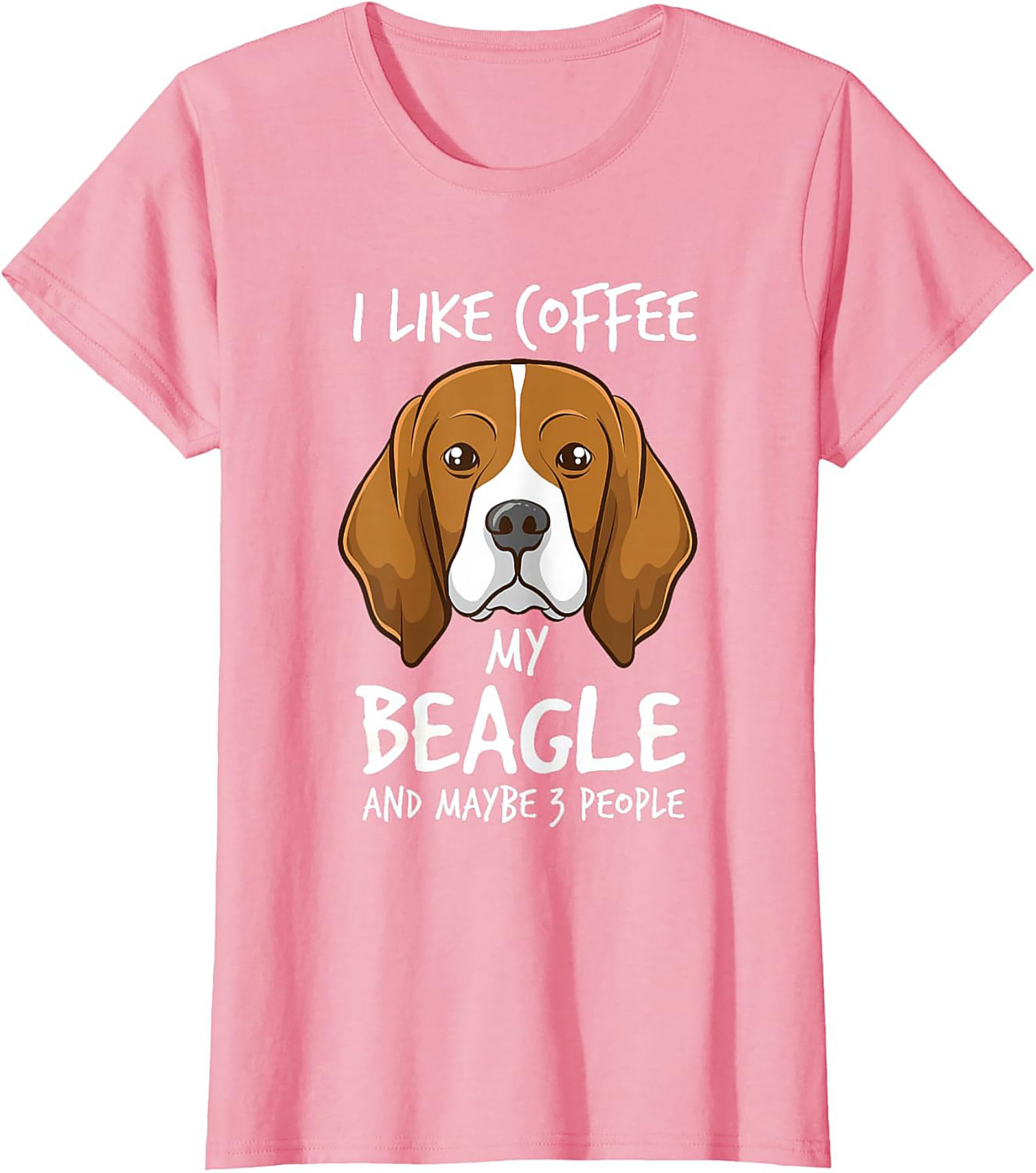 Beagle Coffee T-Shirt | Funny Dog Lover Unisex Tee