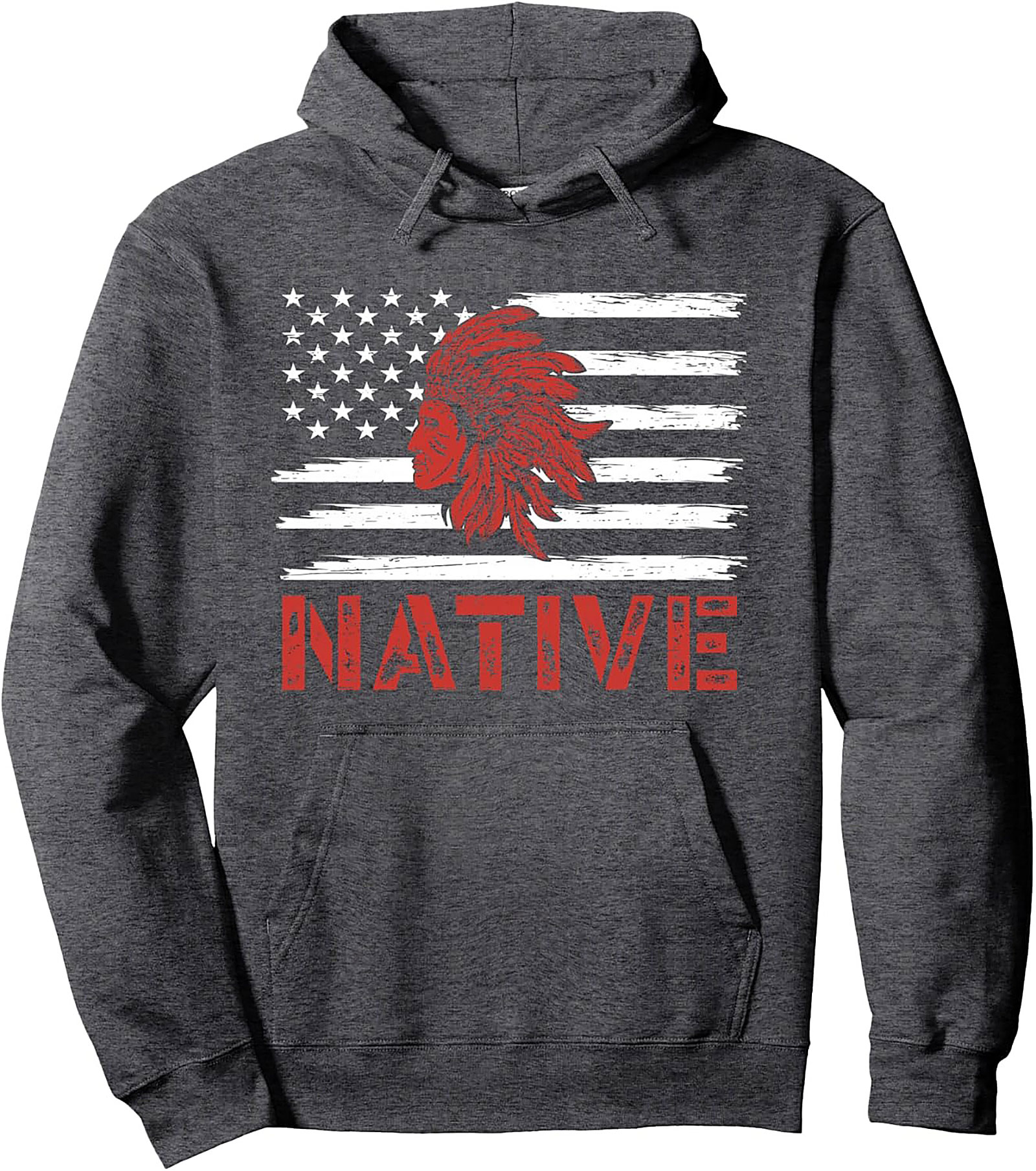 Native American Pride Pullover Hoodie Heritage Design