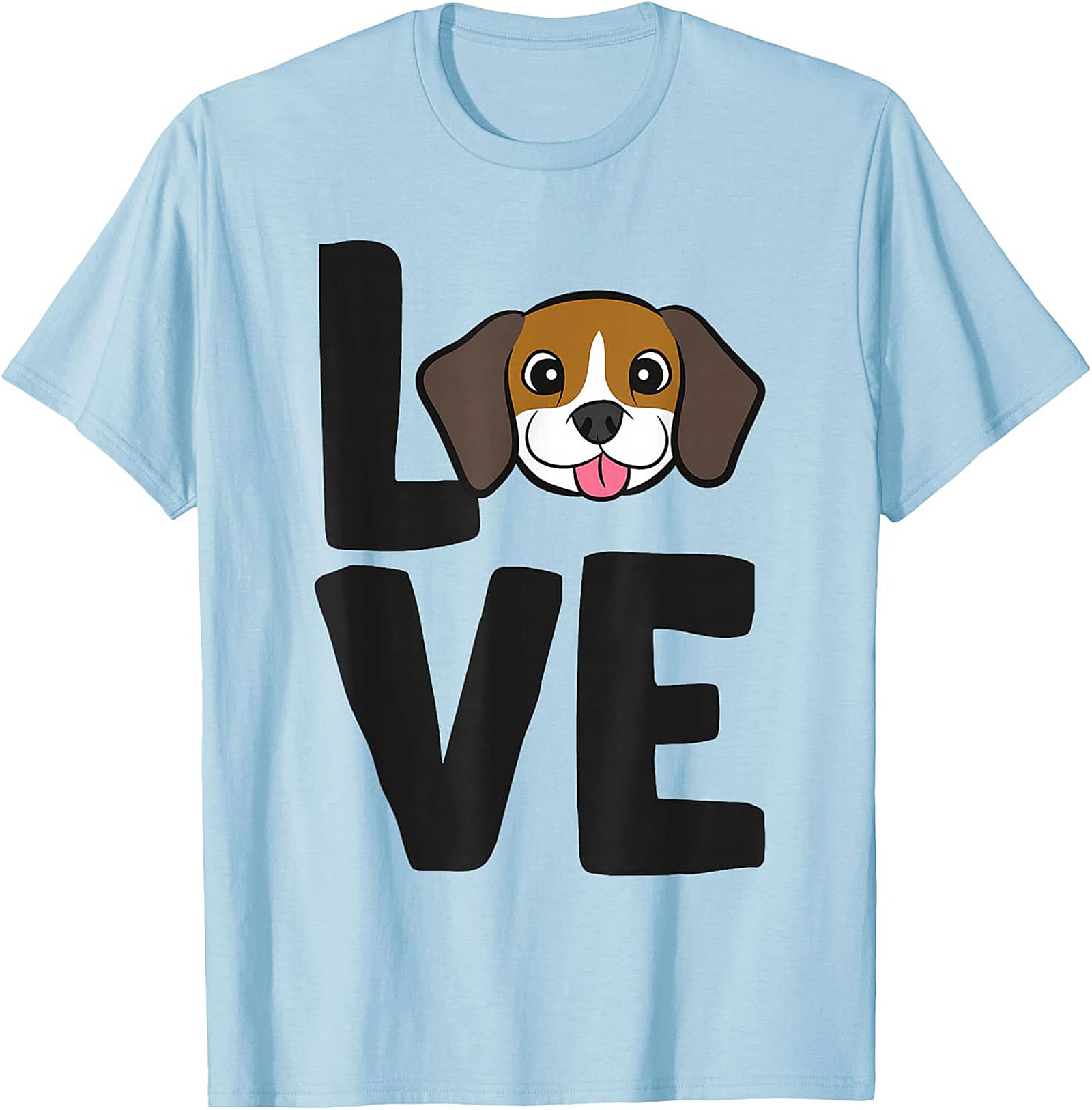 Beagle Love T-shirt: Cute Dog Lover Graphic Tee for Enthusiastic Owners