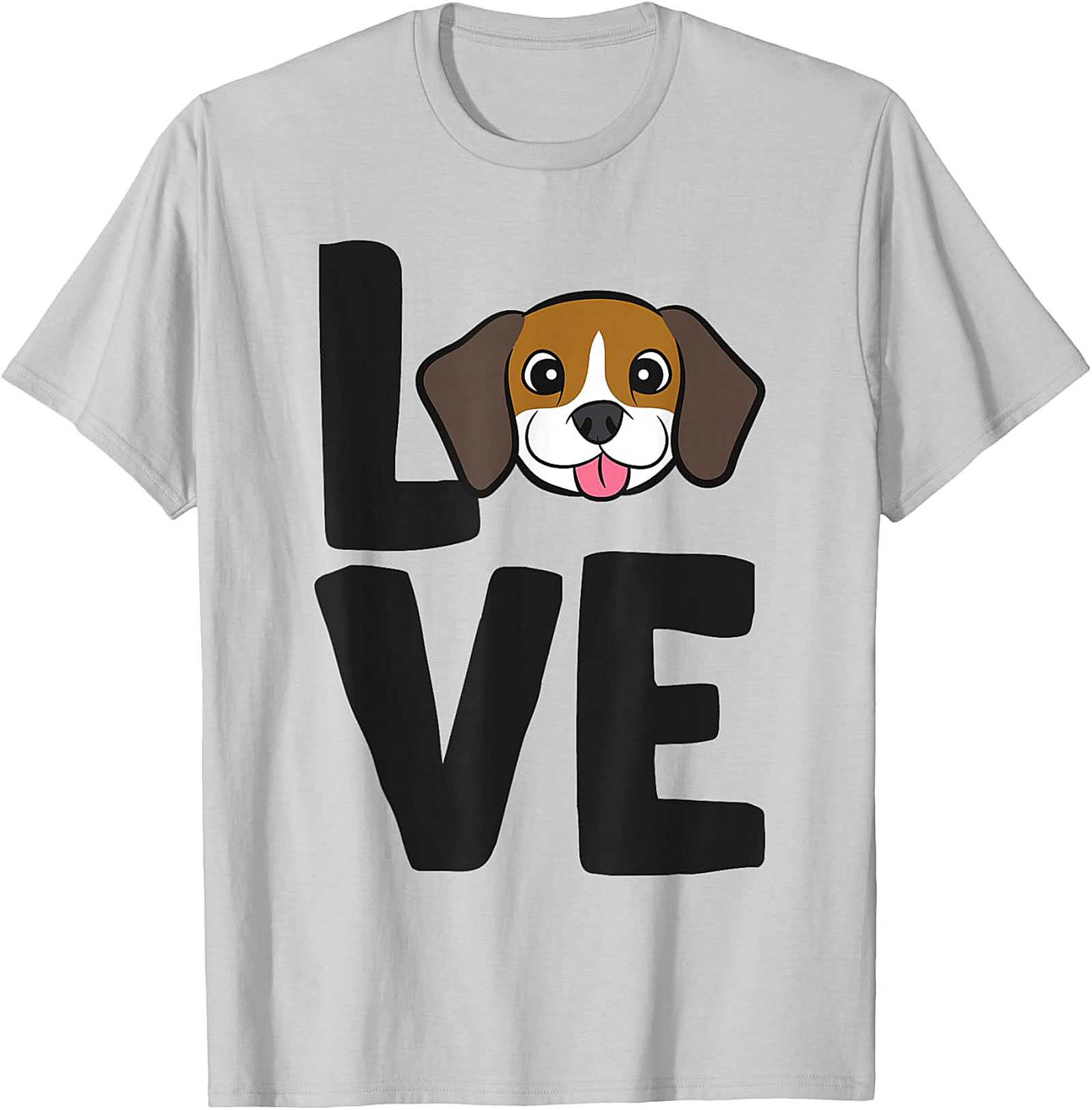 Beagle Love T-shirt: Cute Dog Lover Graphic Tee for Enthusiastic Owners
