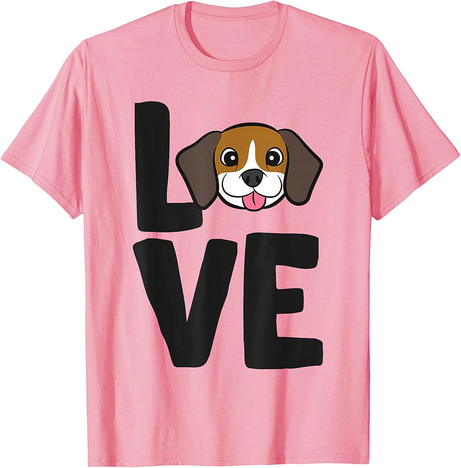 Beagle Love T-shirt: Cute Dog Lover Graphic Tee for Enthusiastic Owners