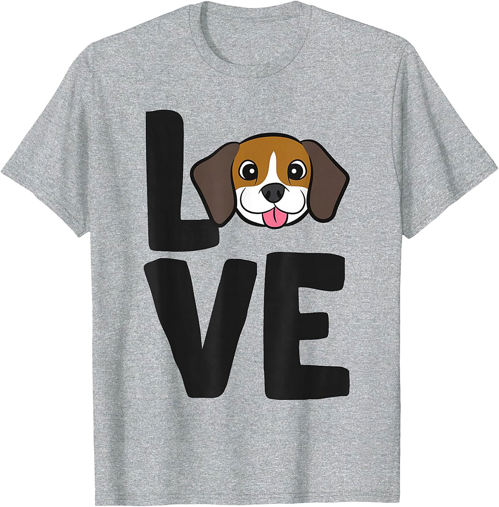 Beagle Love T-shirt: Cute Dog Lover Graphic Tee for Enthusiastic Owners