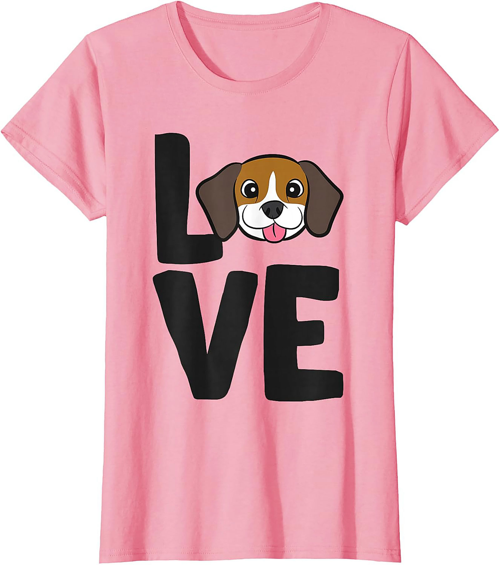 Beagle Love T-shirt: Cute Dog Lover Graphic Tee for Enthusiastic Owners