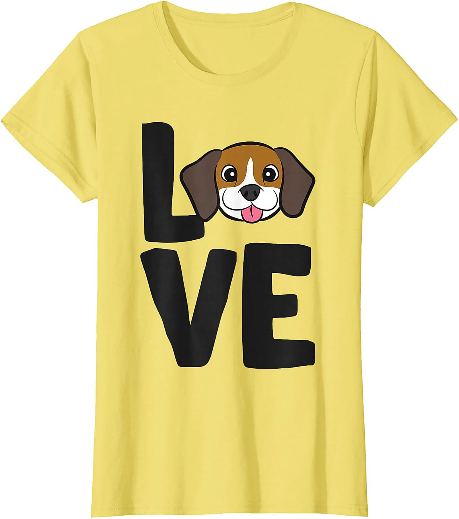 Beagle Love T-shirt: Cute Dog Lover Graphic Tee for Enthusiastic Owners