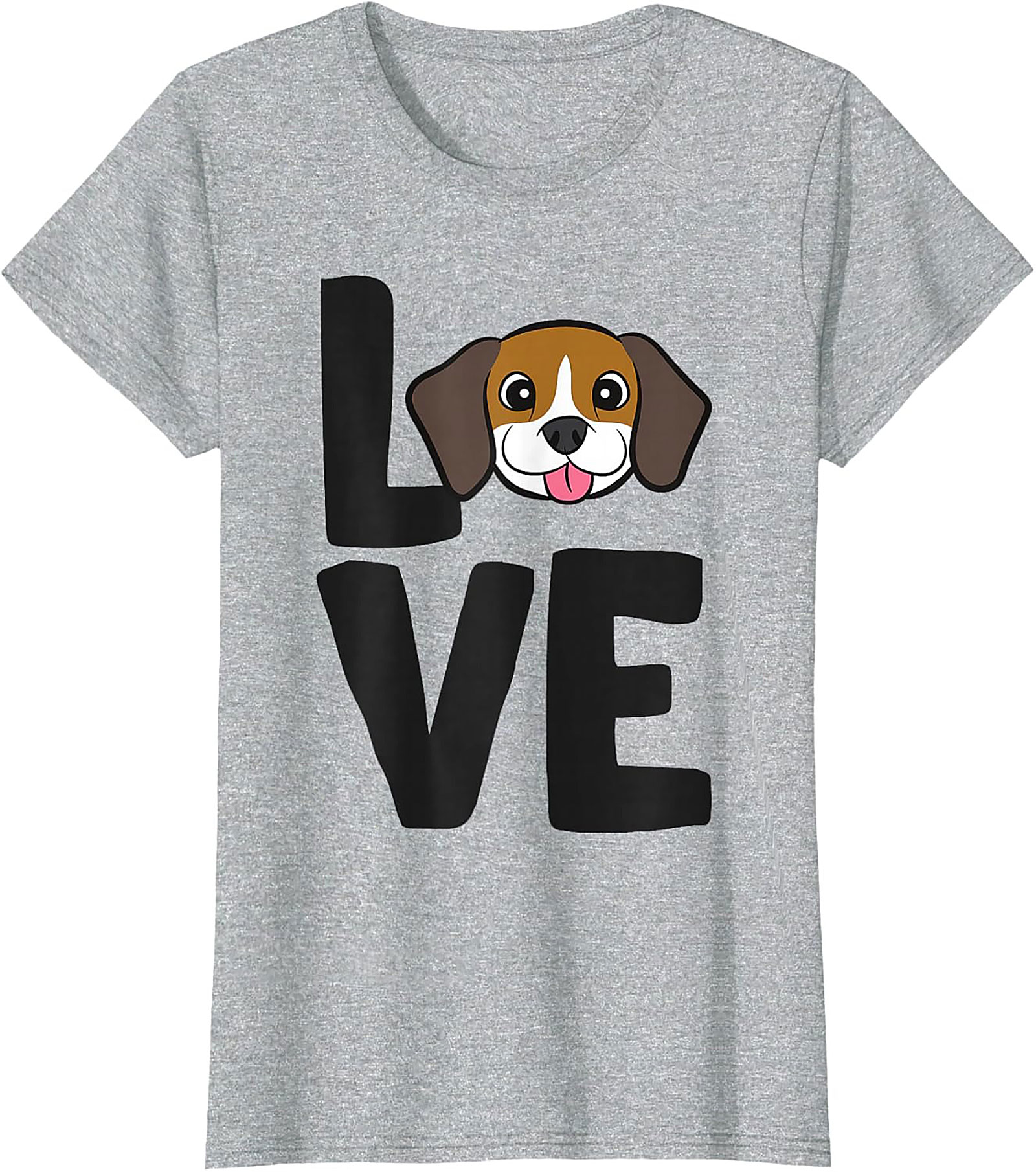 Beagle Love T-shirt: Cute Dog Lover Graphic Tee for Enthusiastic Owners