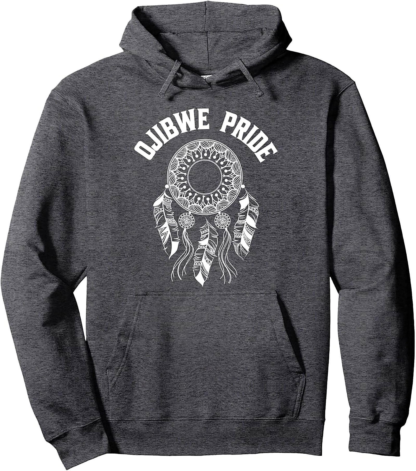 Ojibwe Pride Pullover Hoodie Dreamcatcher Graphic