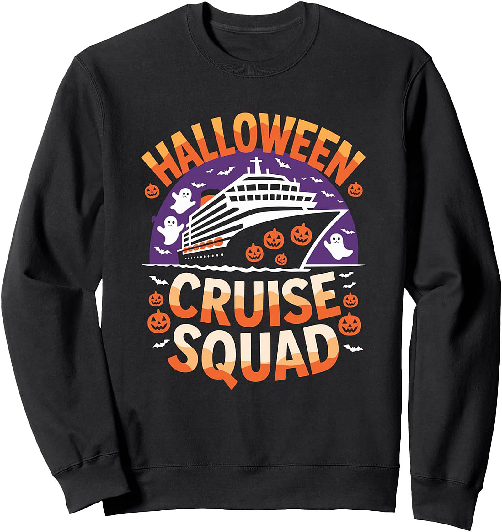 Halloween Cruise Squad Crewneck Sweatshirt | Cozy Gift