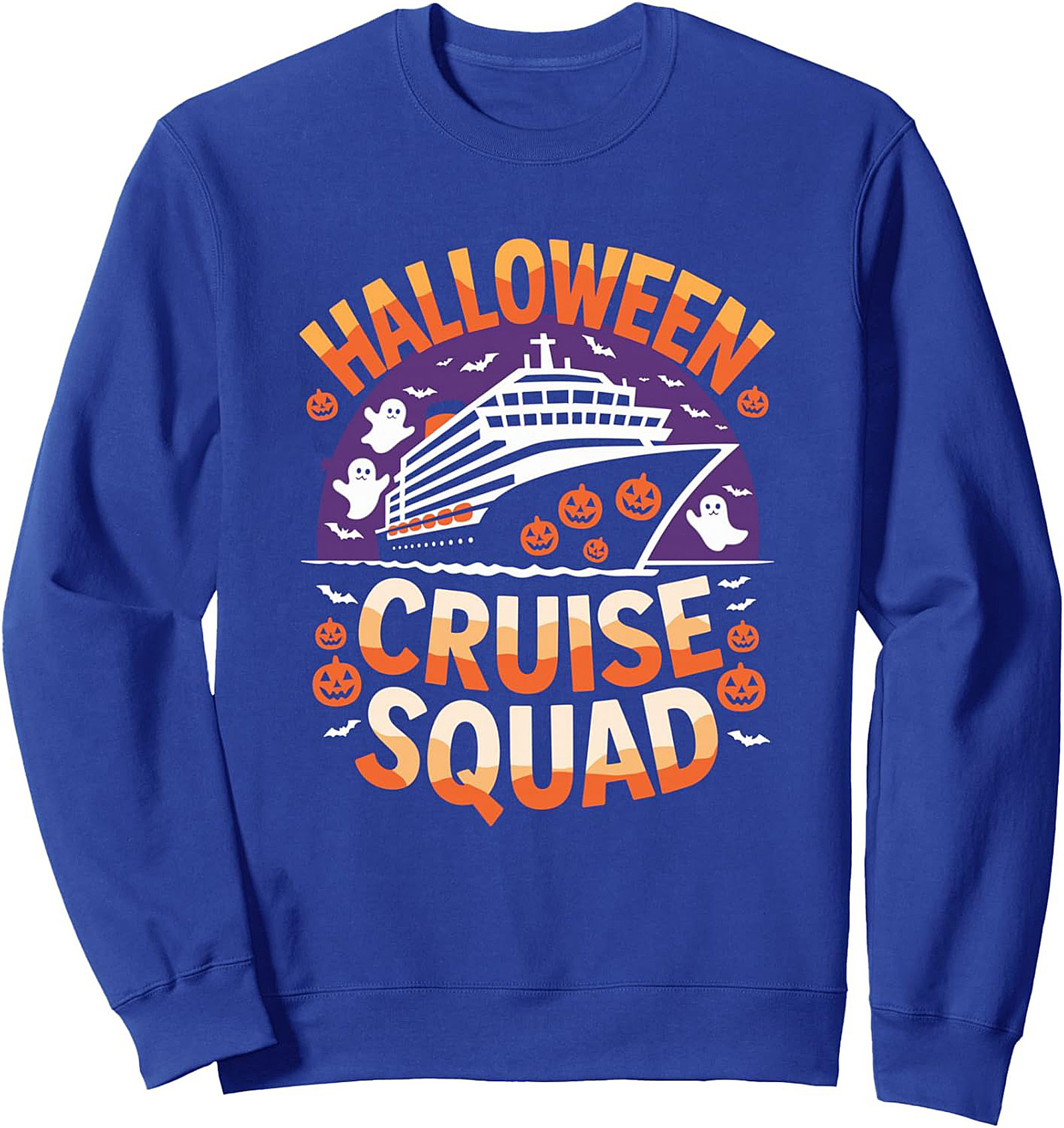 Halloween Cruise Squad Crewneck Sweatshirt | Cozy Gift