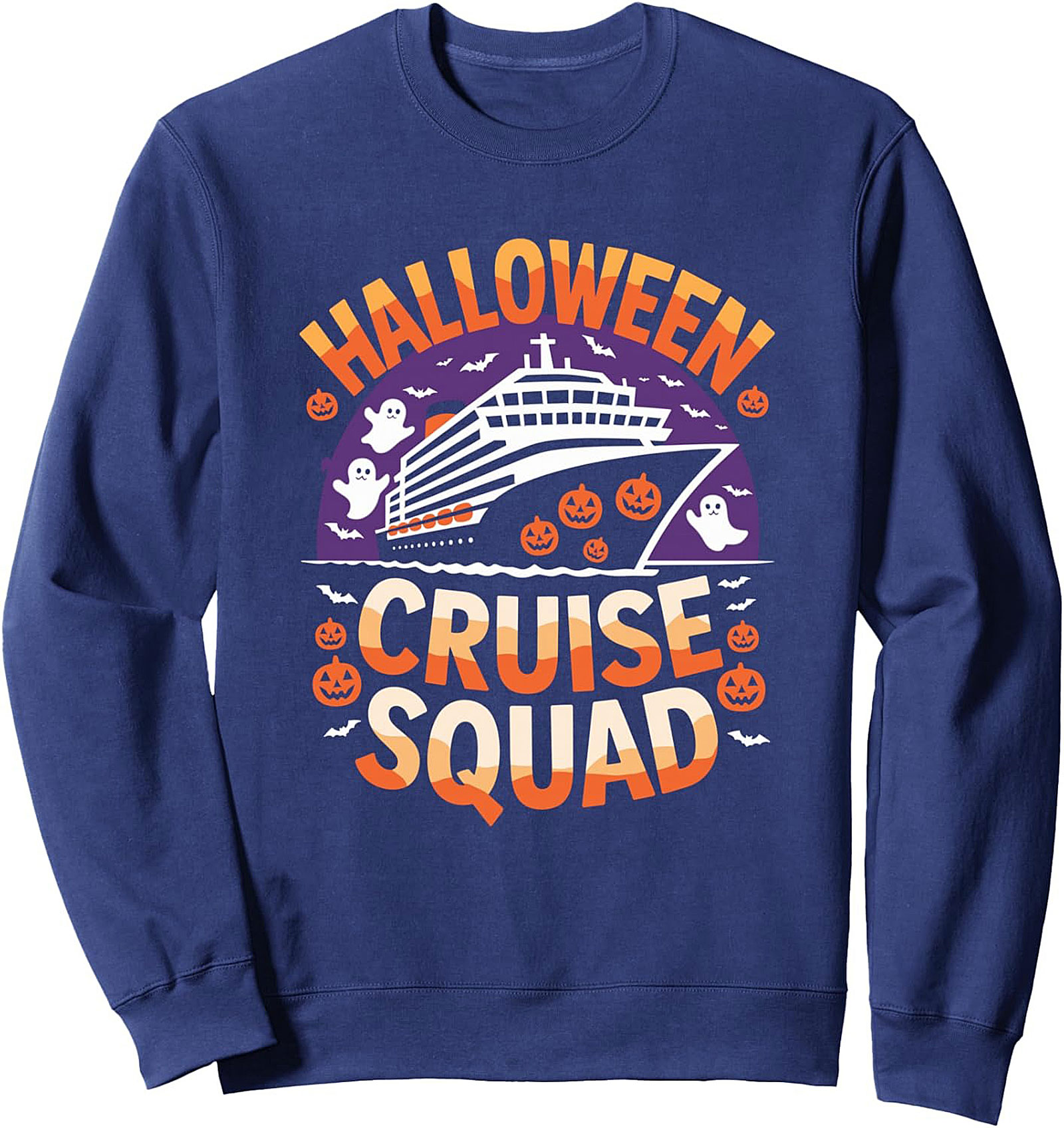 Halloween Cruise Squad Crewneck Sweatshirt | Cozy Gift