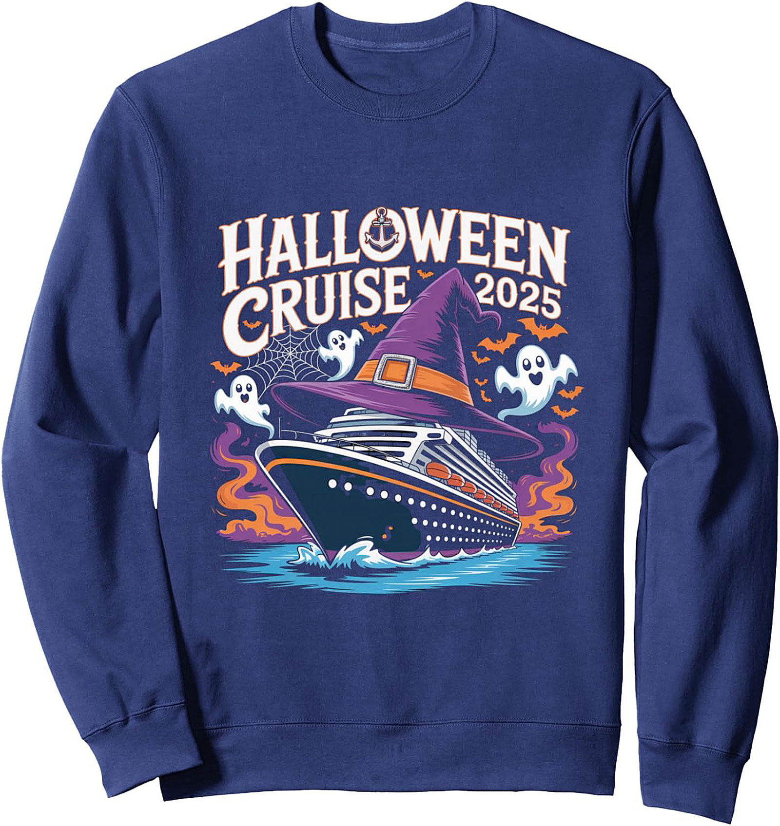 Halloween Cruise 2025 Sweatshirt | Spooky Pullover Crewneck