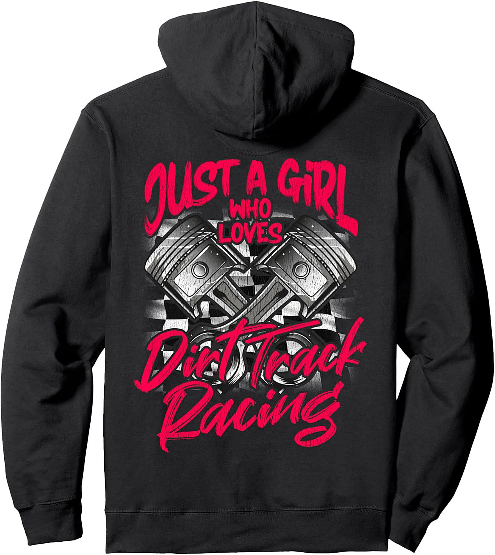 Dirt Track Racing T-shirt Just A Girl Who Loves Tee