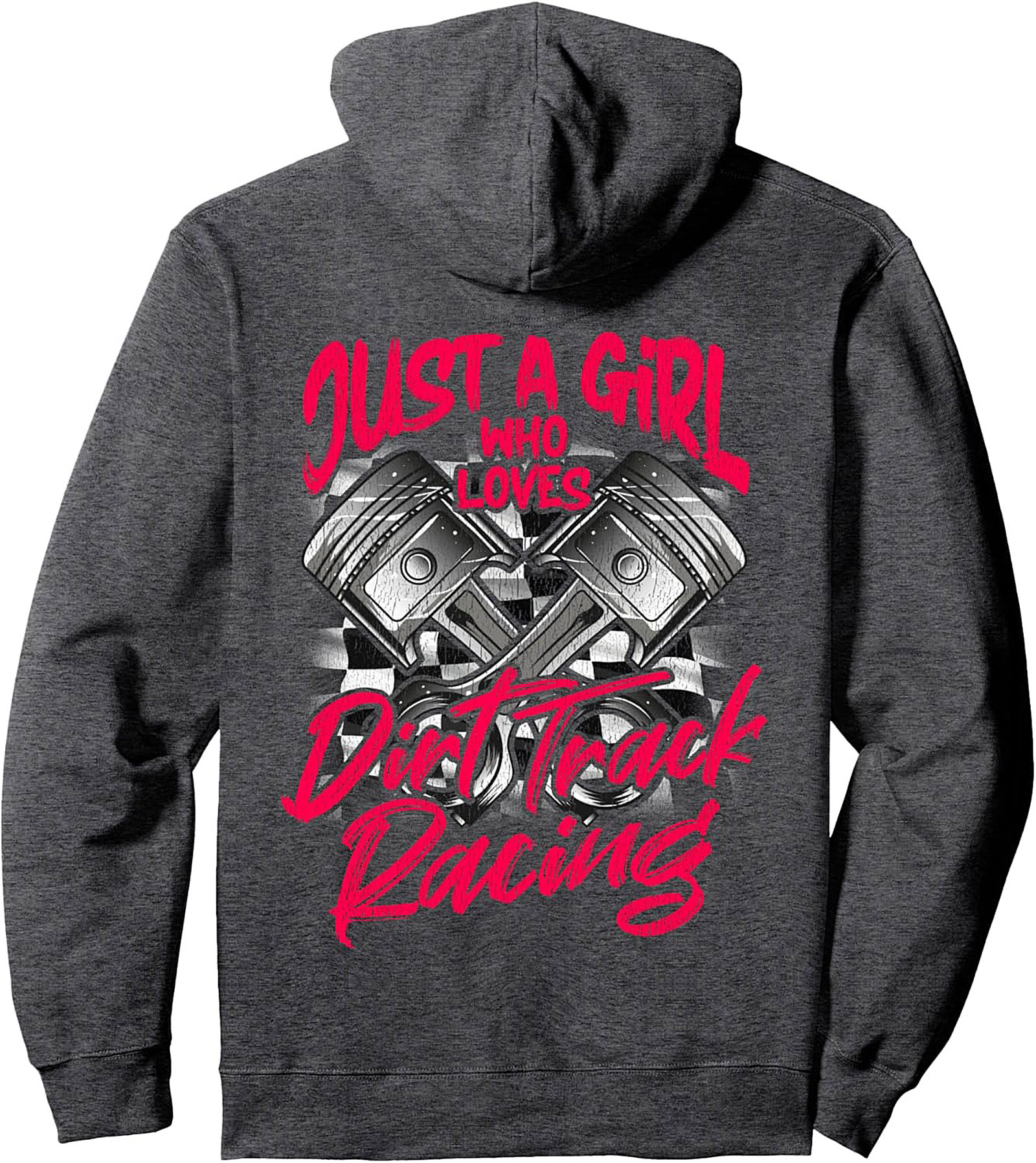 Dirt Track Racing T-shirt Just A Girl Who Loves Tee