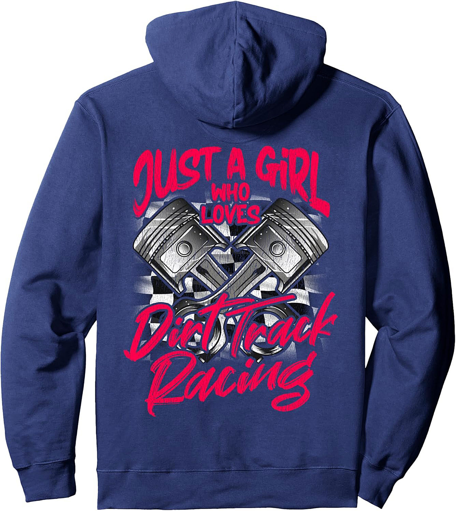 Dirt Track Racing T-shirt Just A Girl Who Loves Tee