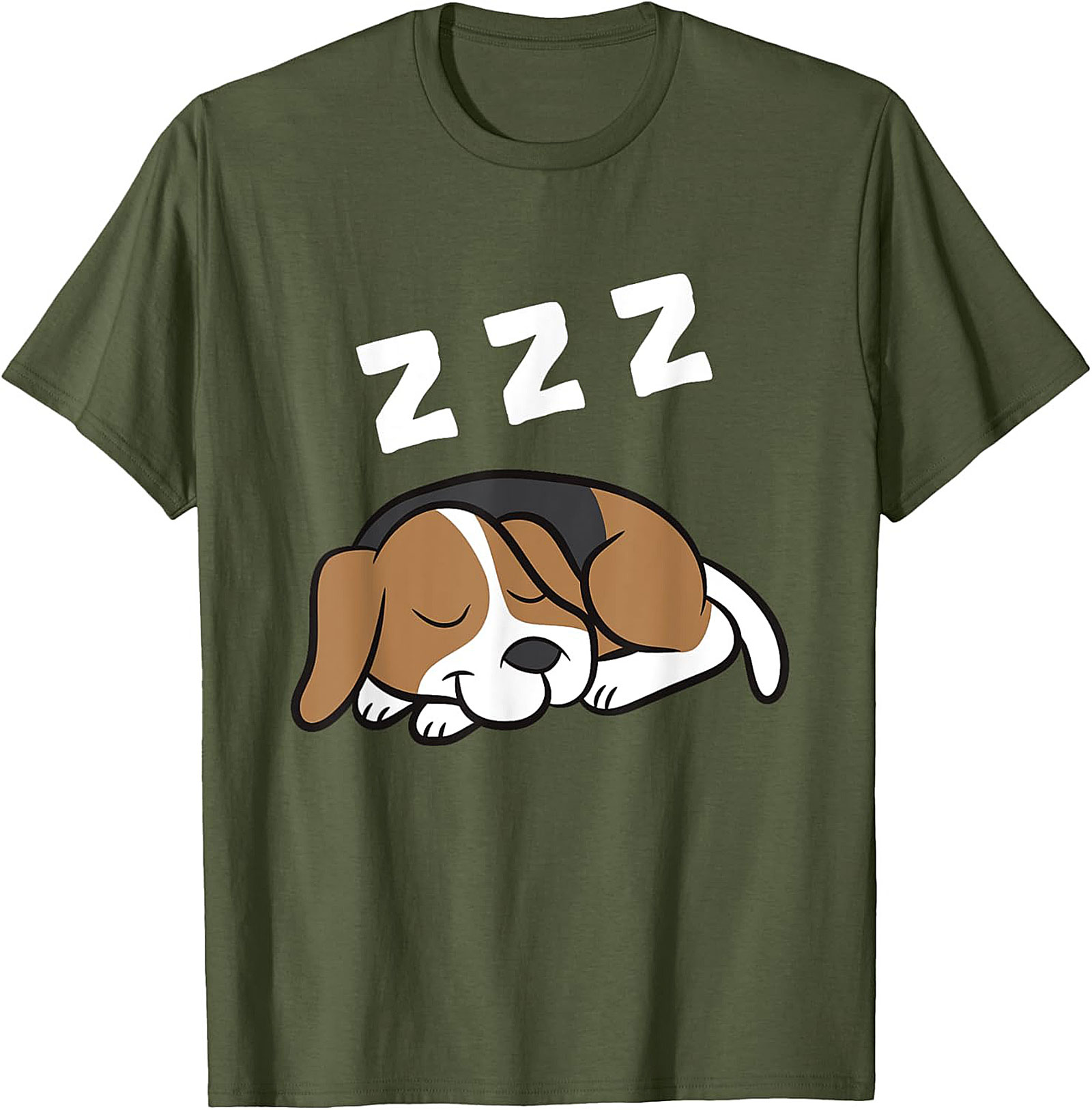 The Ultimate Sleeping Beagle T-shirt – Funny Dog Lover Graphic Tee