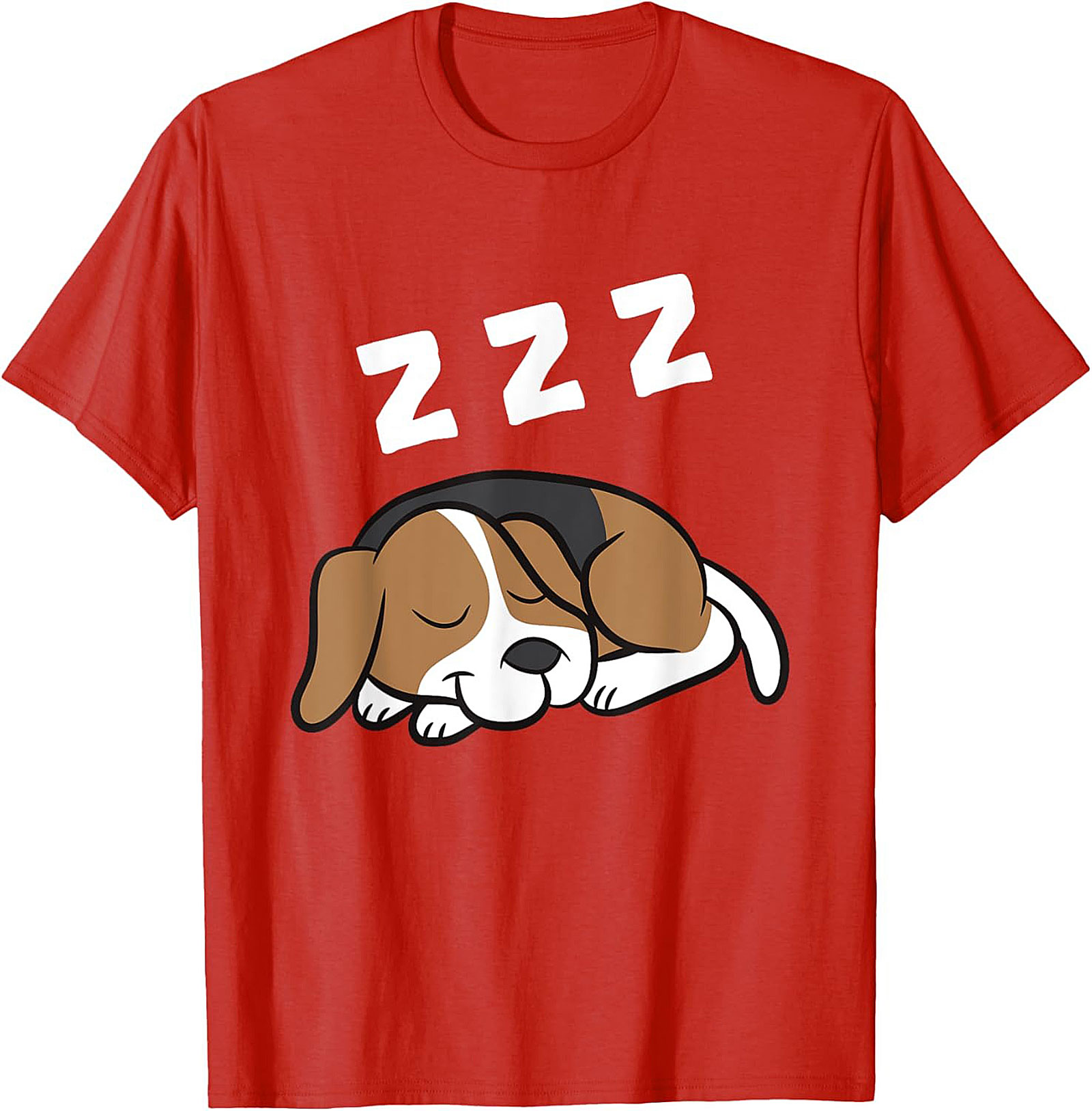 The Ultimate Sleeping Beagle T-shirt – Funny Dog Lover Graphic Tee