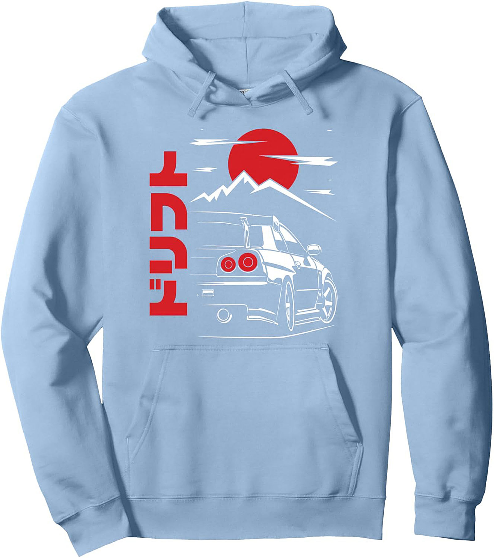 JDM Skyline GT-R Pullover Hoodie Japanese Streetwear