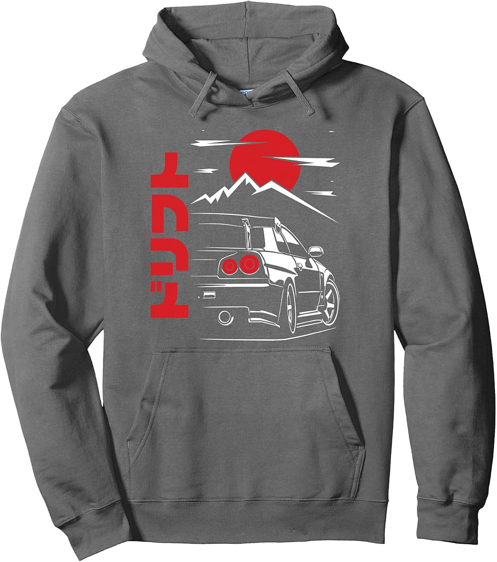 JDM Skyline GT-R Pullover Hoodie Japanese Streetwear