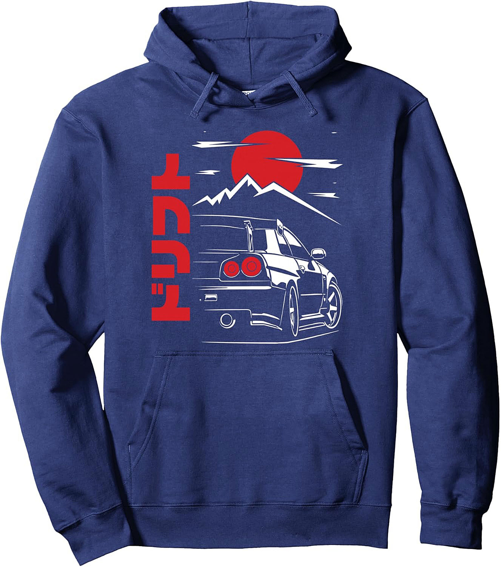 JDM Skyline GT-R Pullover Hoodie Japanese Streetwear