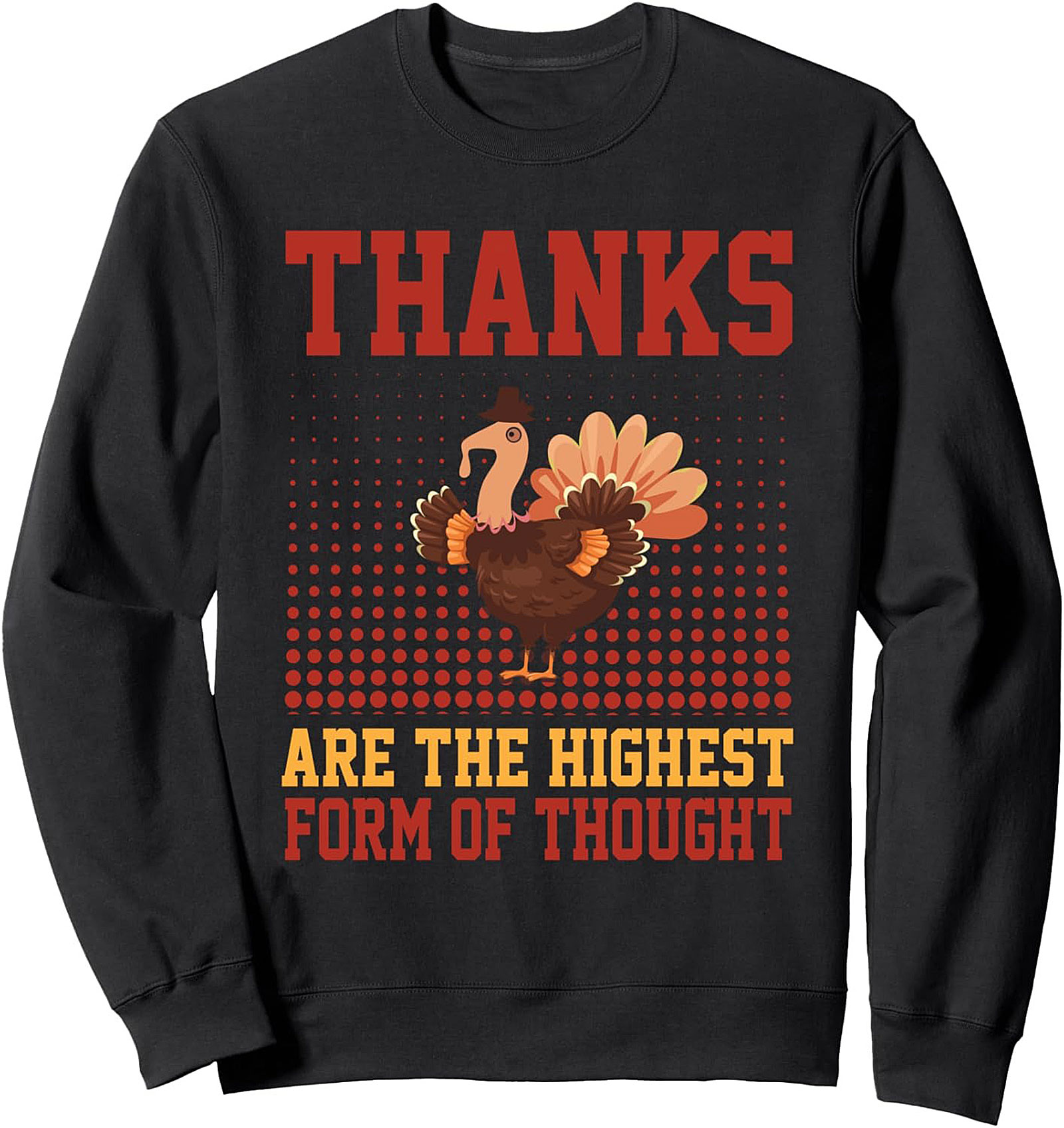 Cozy Thanksgiving Turkey Sweatshirt | Gratitude Crewneck Gift