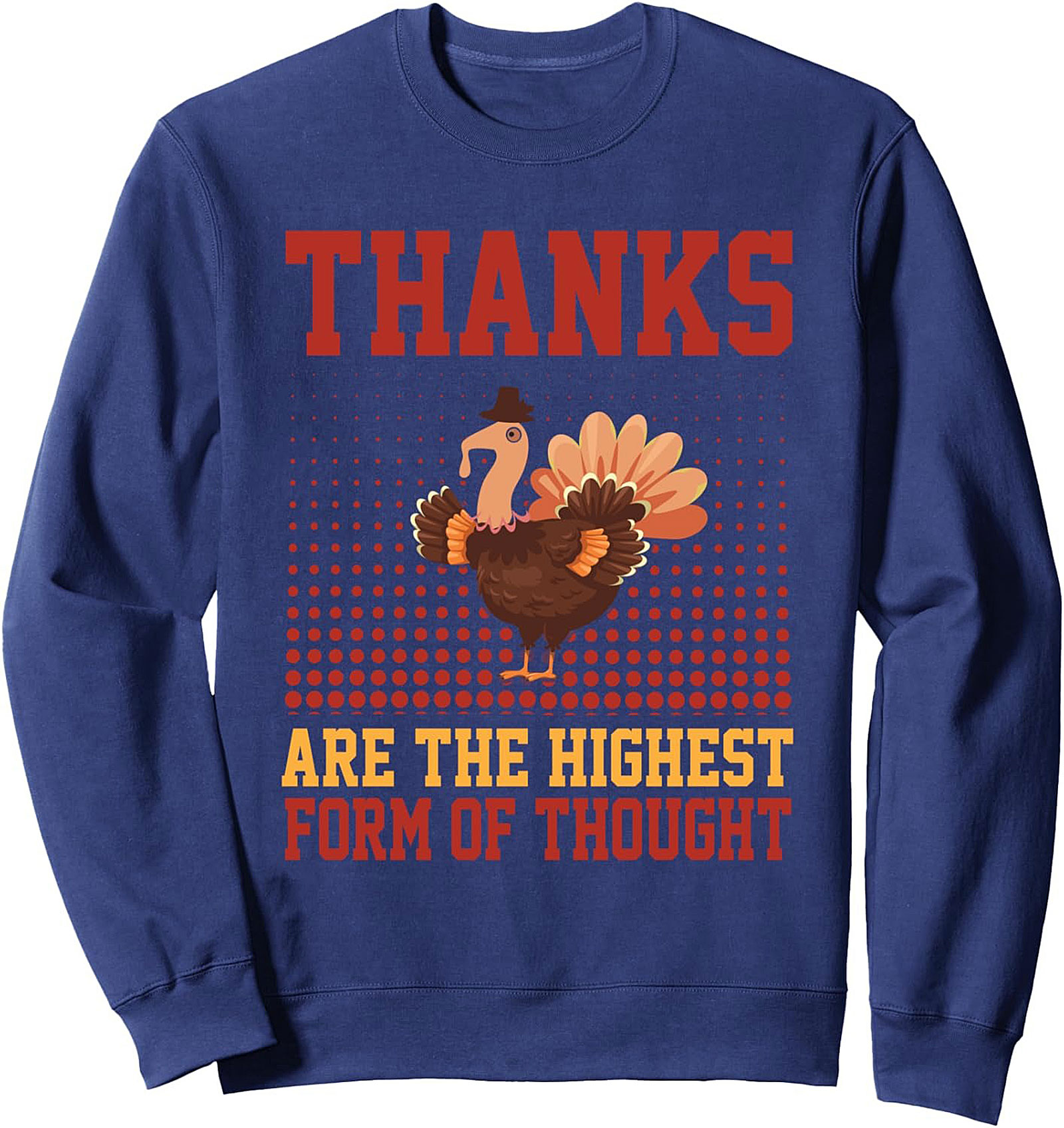Cozy Thanksgiving Turkey Sweatshirt | Gratitude Crewneck Gift