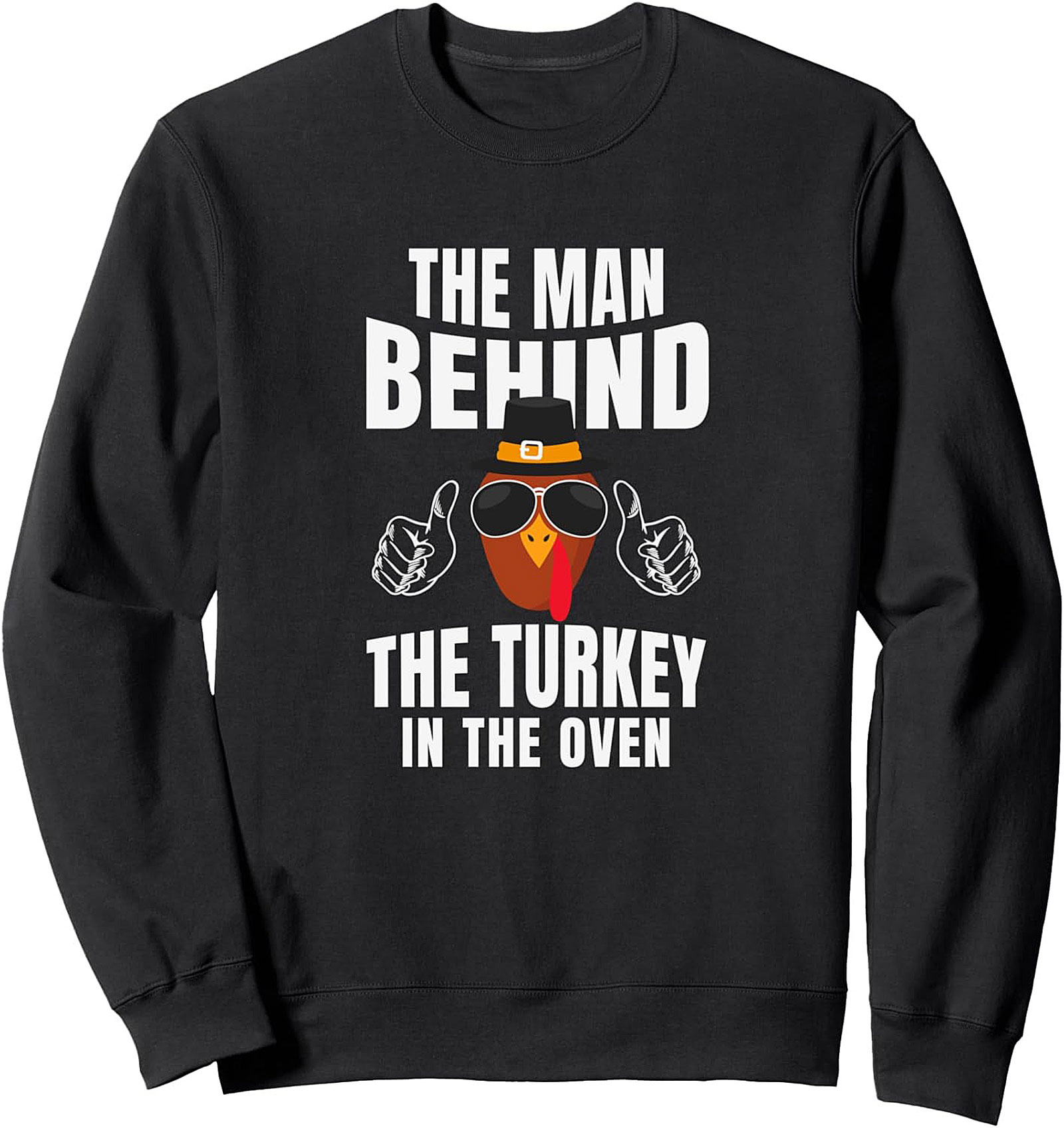 Funny Thanksgiving Chef Graphic Sweatshirt Gift | Cozy Crewneck