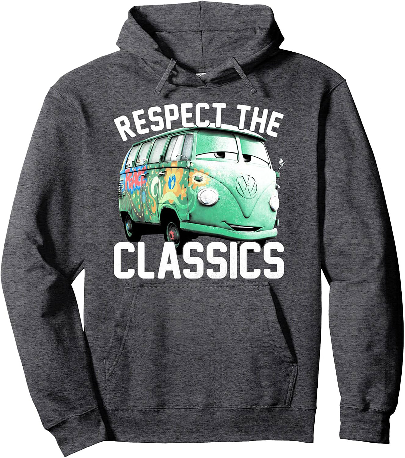 VW Bus Graphic Hoodie Respect The Classics Pullover