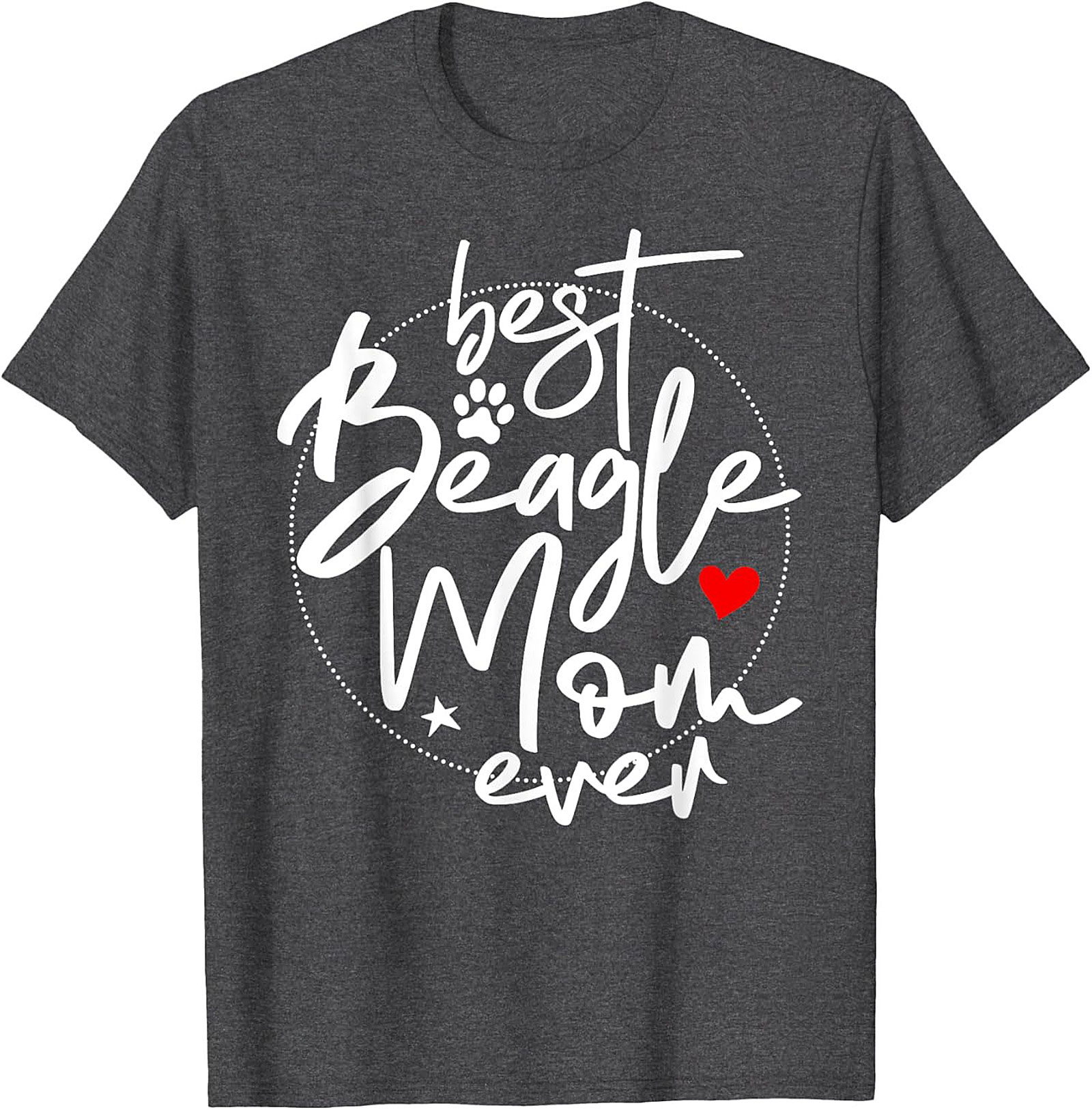 Best Beagle Mom Ever Graphic Tee | Funny Dog Lover Unisex Shirt