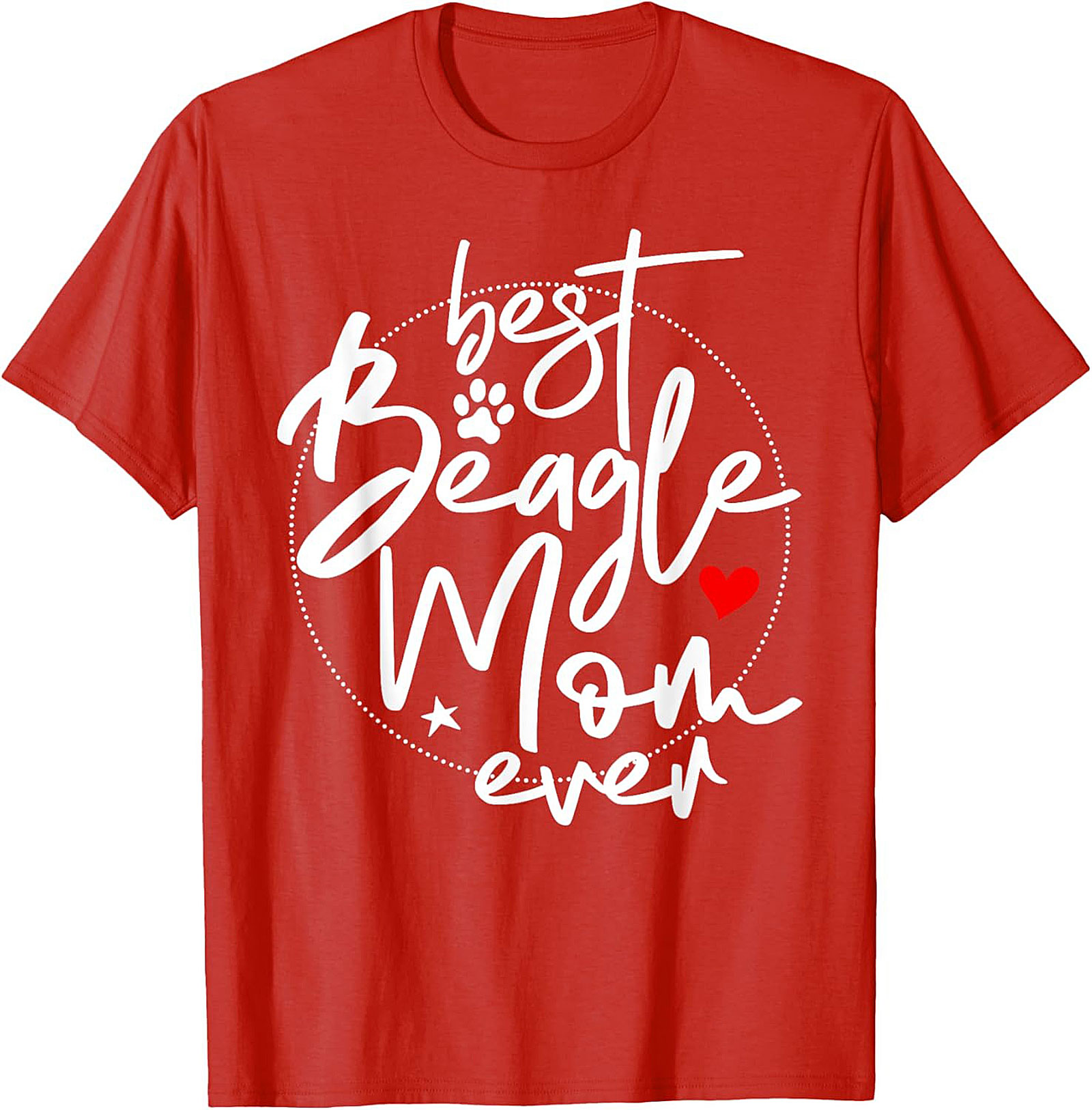 Best Beagle Mom Ever Graphic Tee | Funny Dog Lover Unisex Shirt