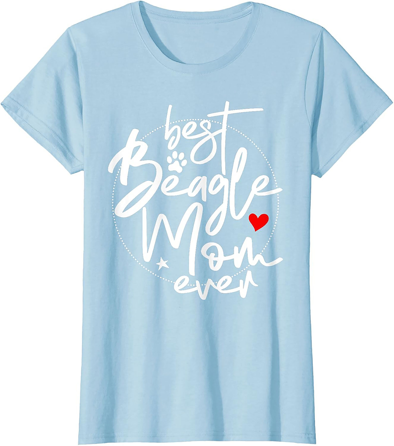 Best Beagle Mom Ever Graphic Tee | Funny Dog Lover Unisex Shirt