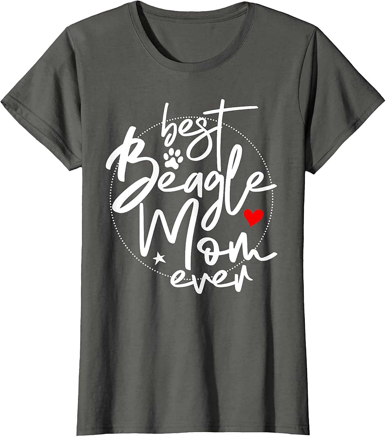 Best Beagle Mom Ever Graphic Tee | Funny Dog Lover Unisex Shirt