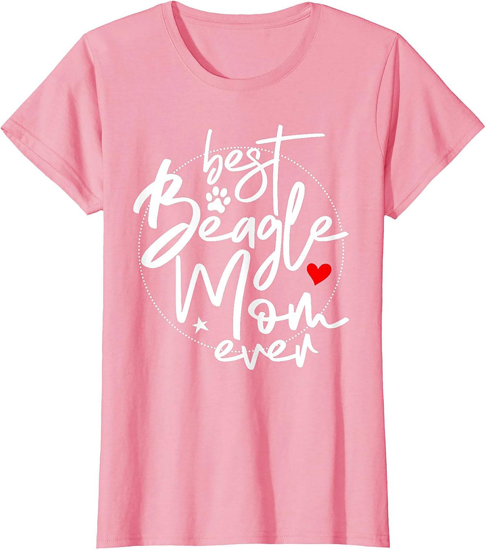 Best Beagle Mom Ever Graphic Tee | Funny Dog Lover Unisex Shirt