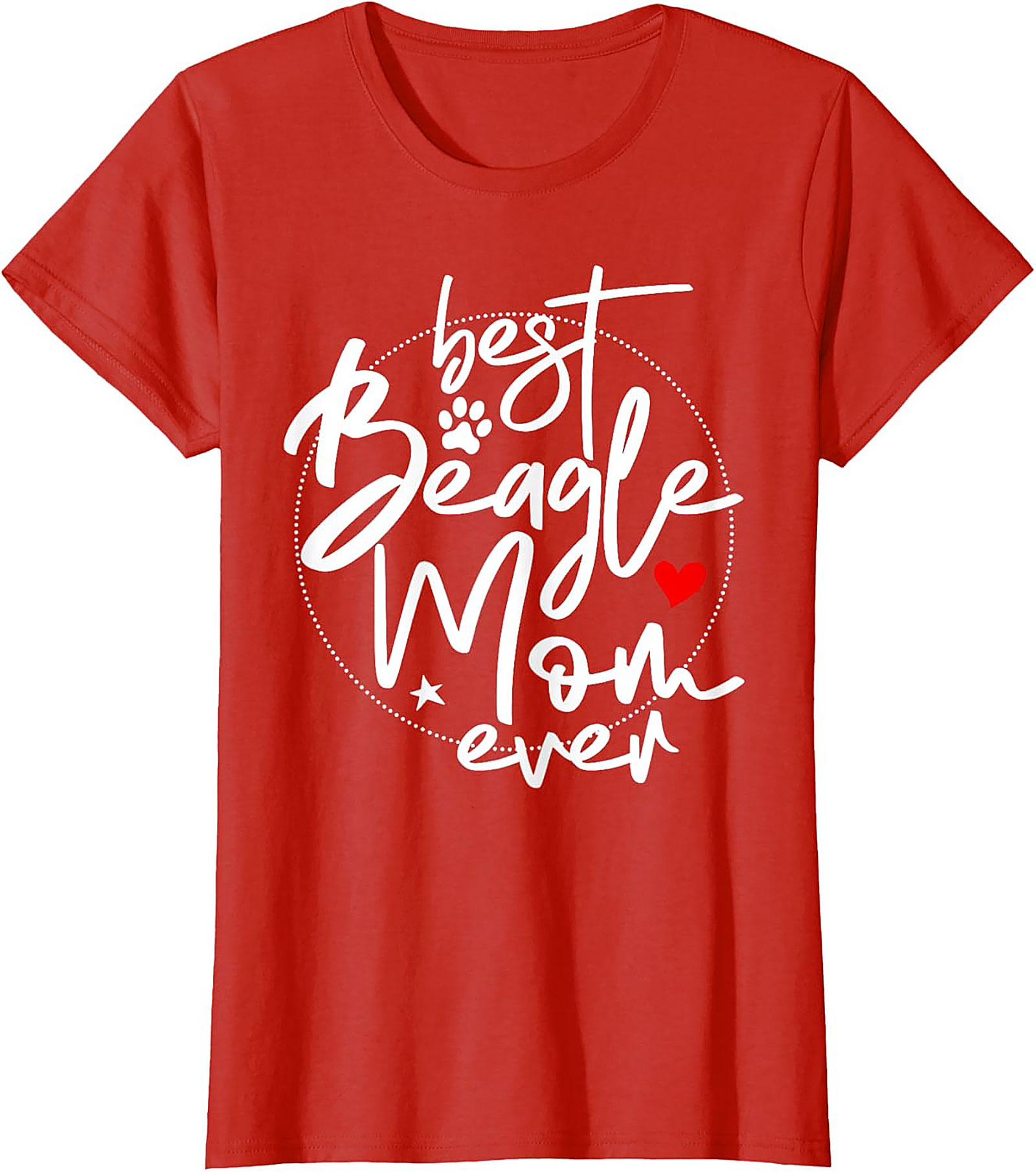 Best Beagle Mom Ever Graphic Tee | Funny Dog Lover Unisex Shirt