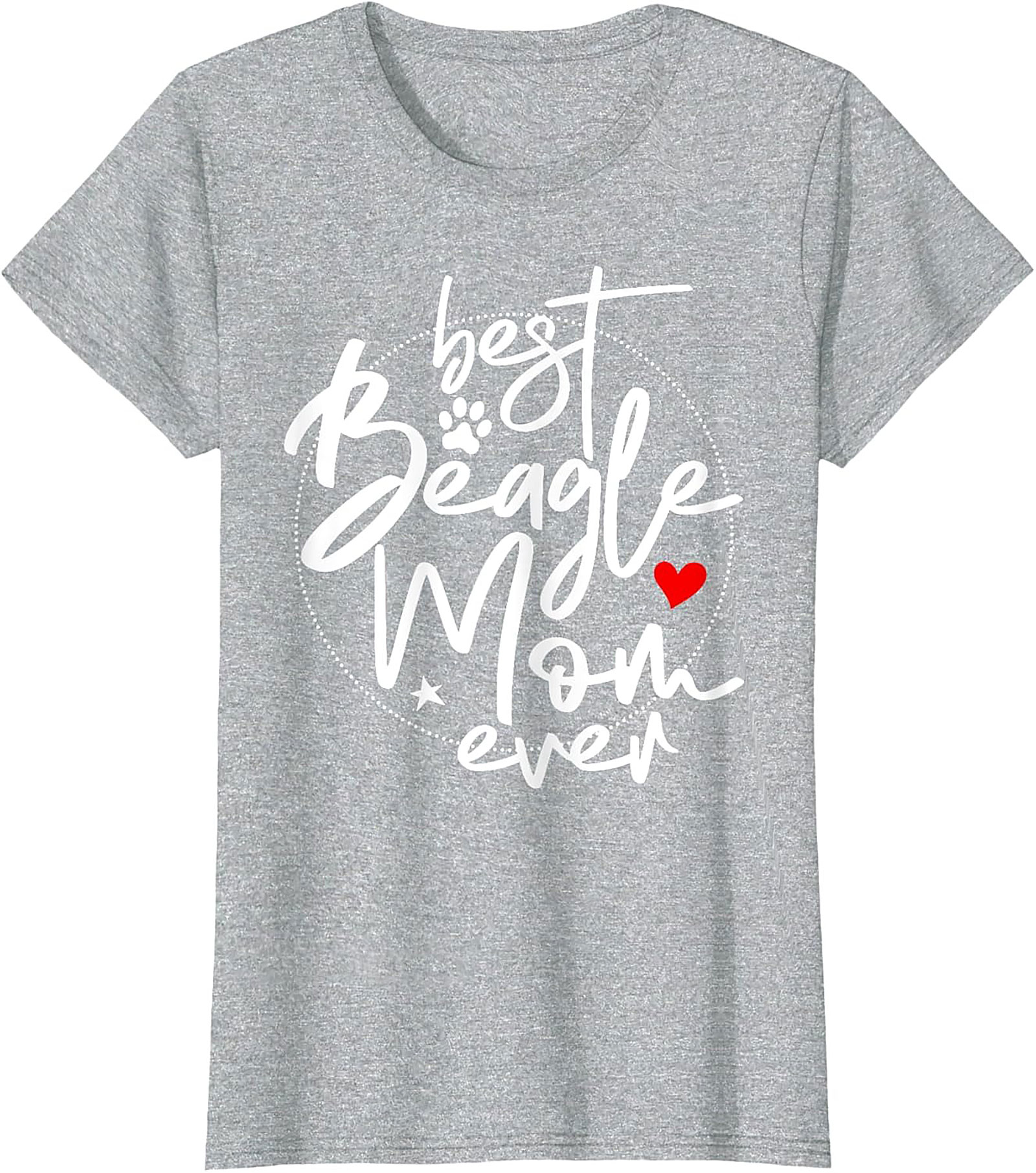 Best Beagle Mom Ever Graphic Tee | Funny Dog Lover Unisex Shirt