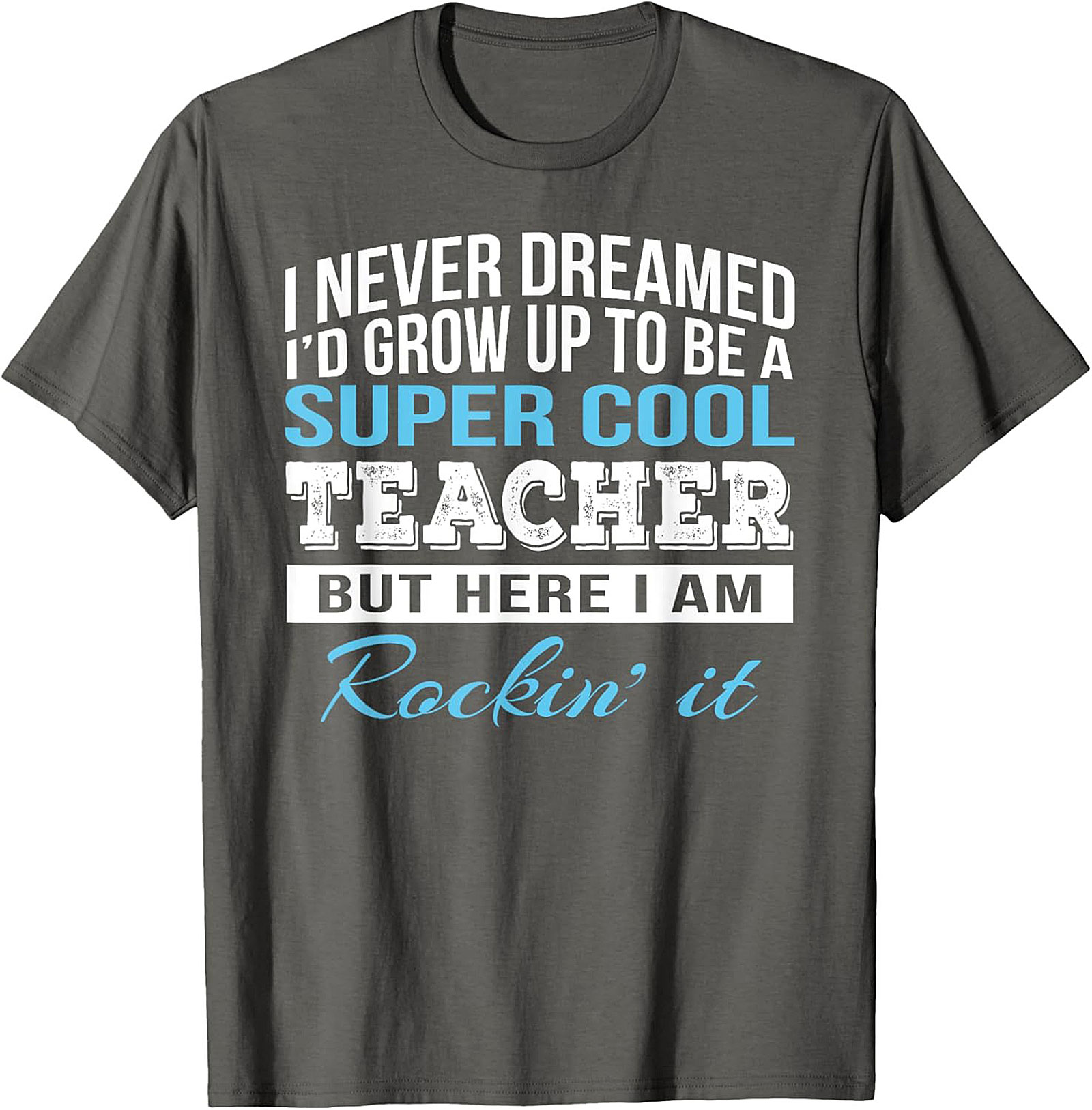 Super Cool Teacher T-shirt Funny Graphic Tee Gift